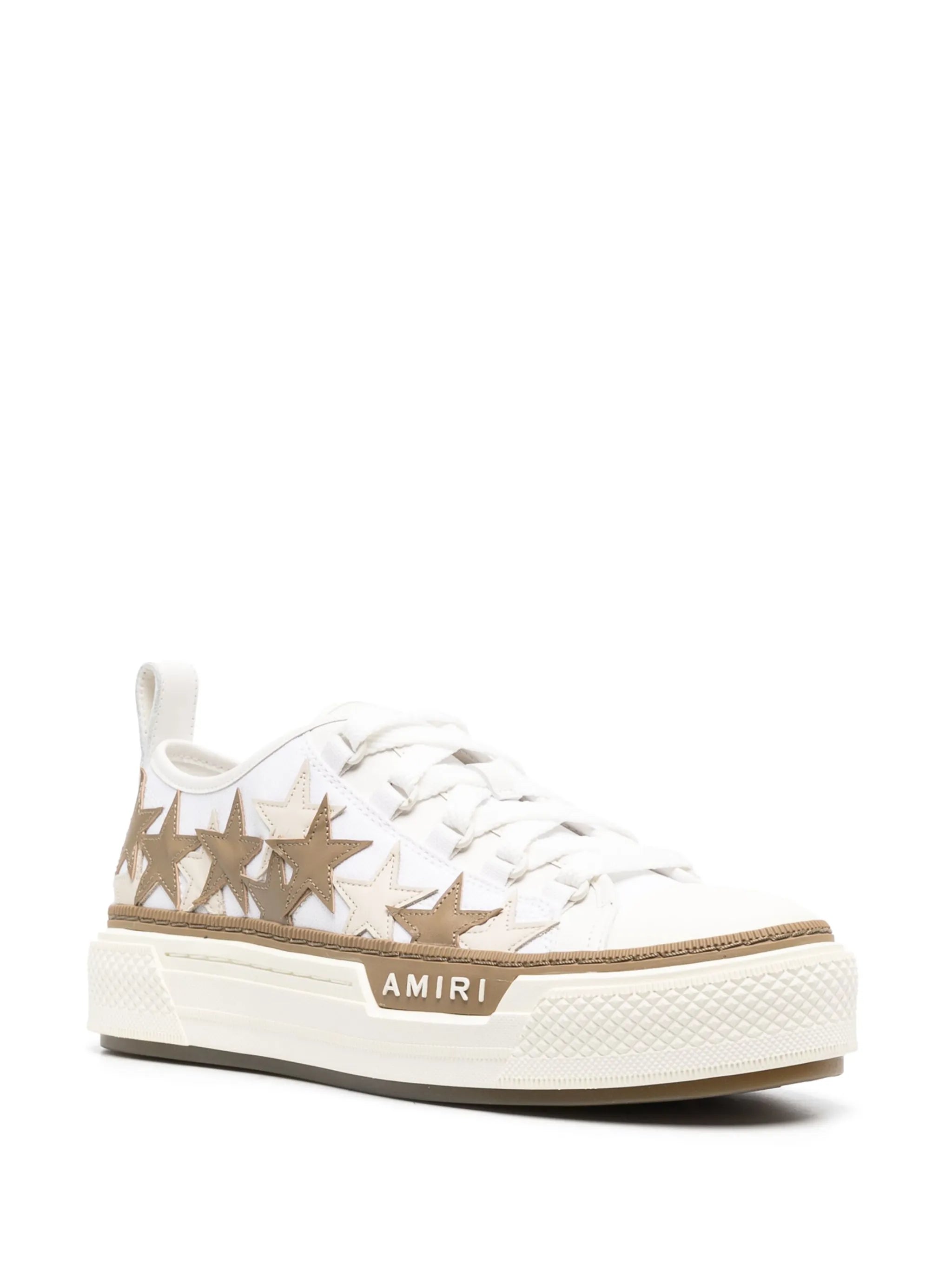 star-patch low-top sneakers