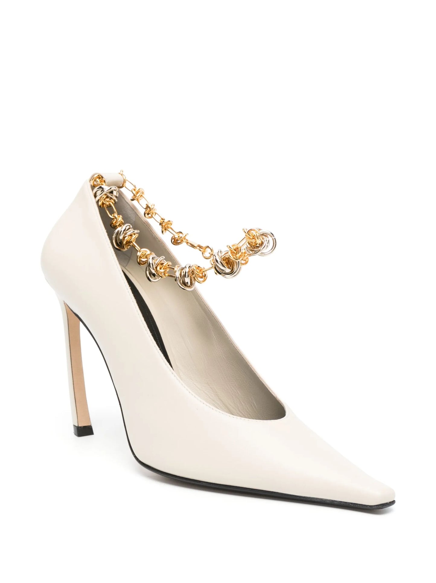 Swing 95mm knotted-chain pumps