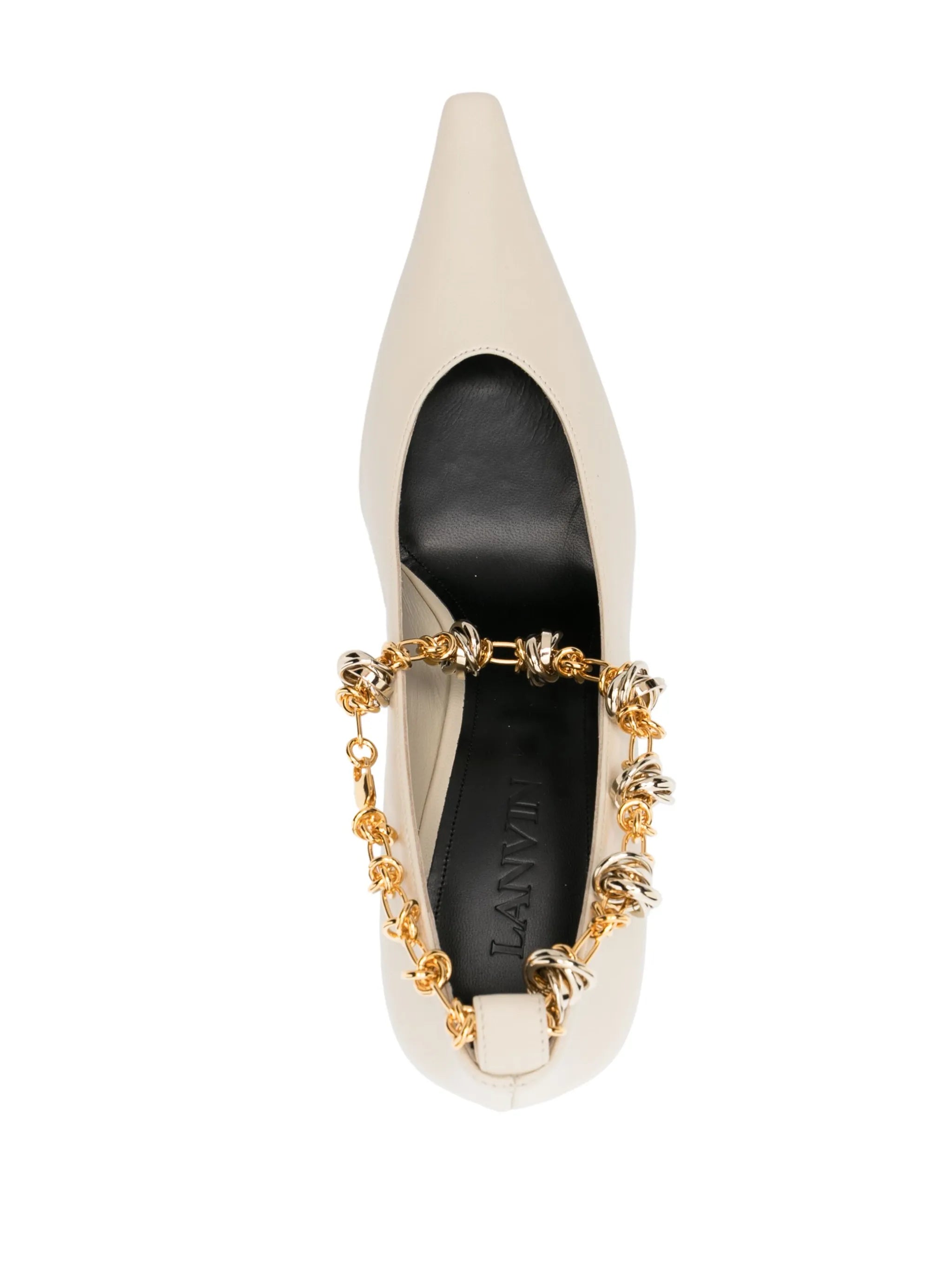 Swing 95mm knotted-chain pumps