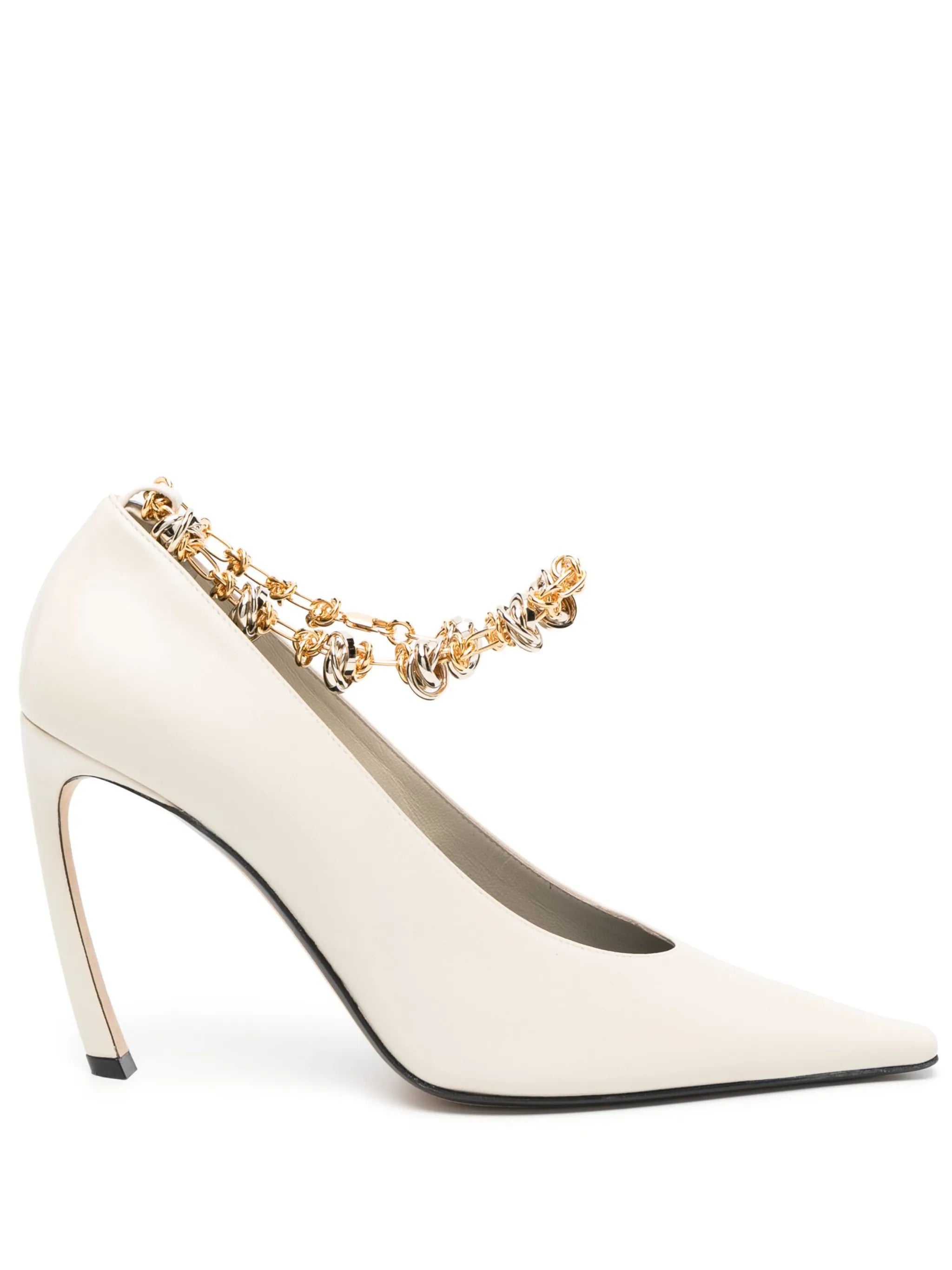 Swing 95mm knotted-chain pumps
