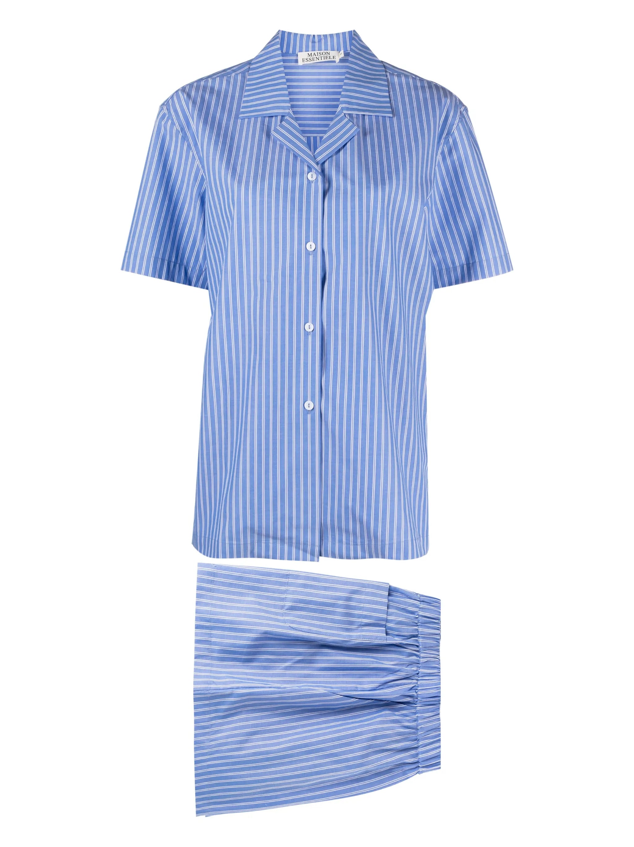 striped pyjama set