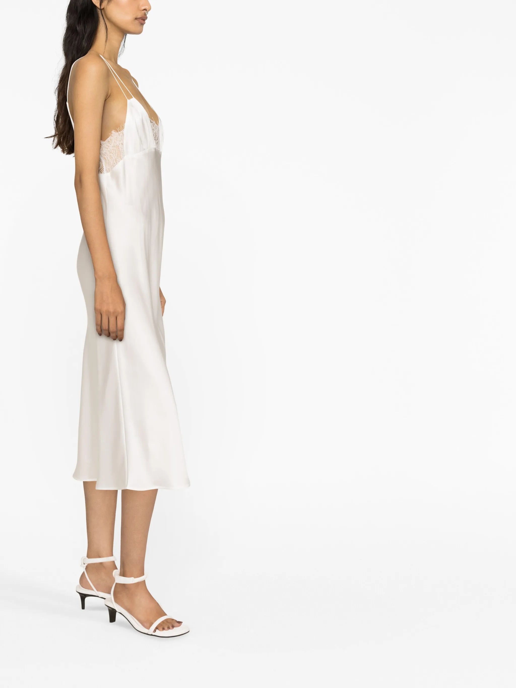 Talisa floral-lace midi dress