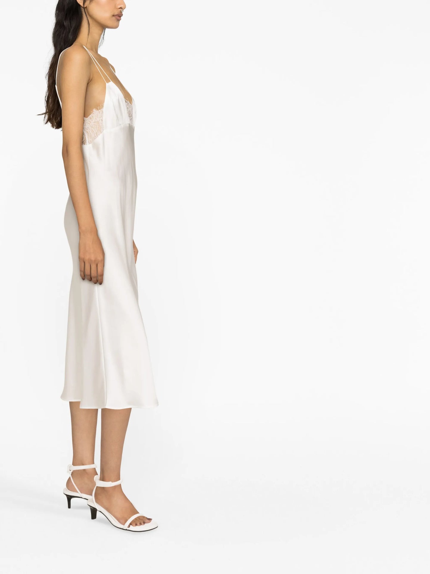 Talisa floral-lace midi dress