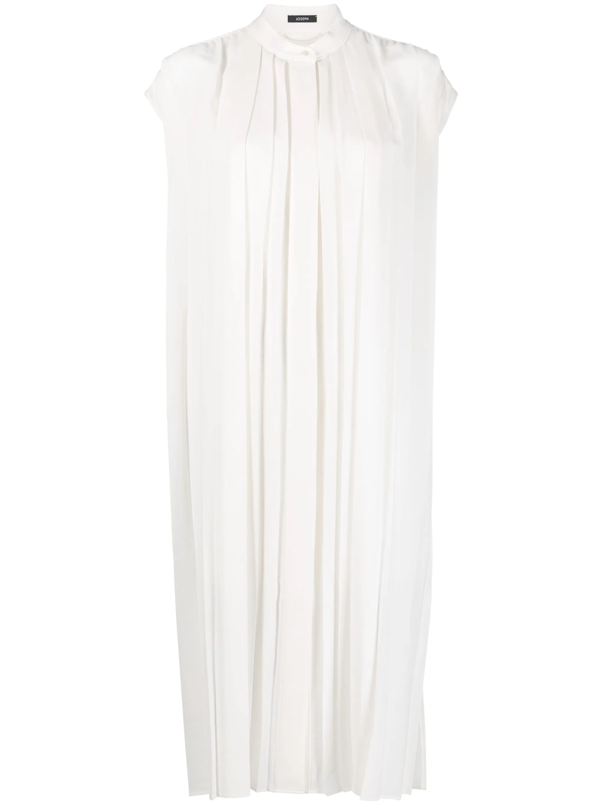 Davidge sleeveless pleated midi dress