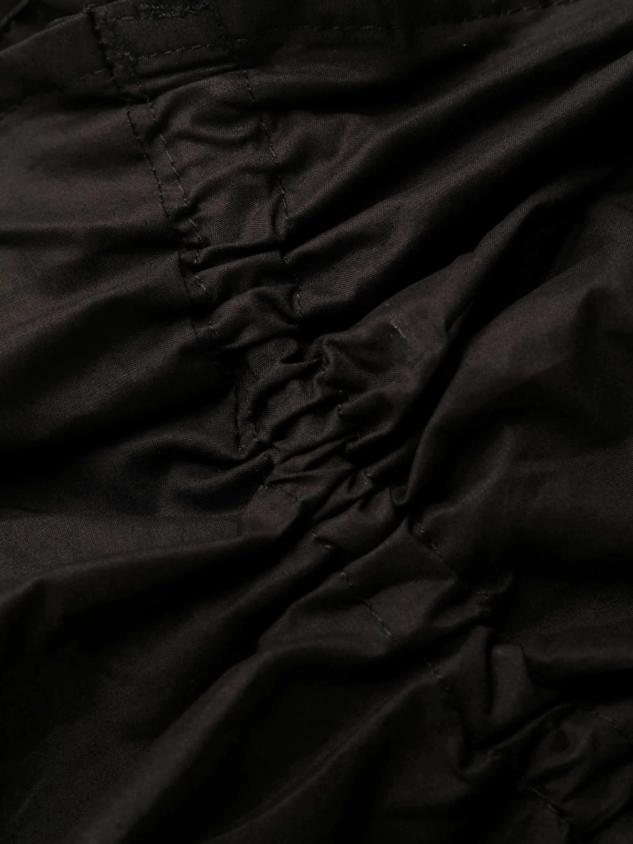 gathered-detailing night dress