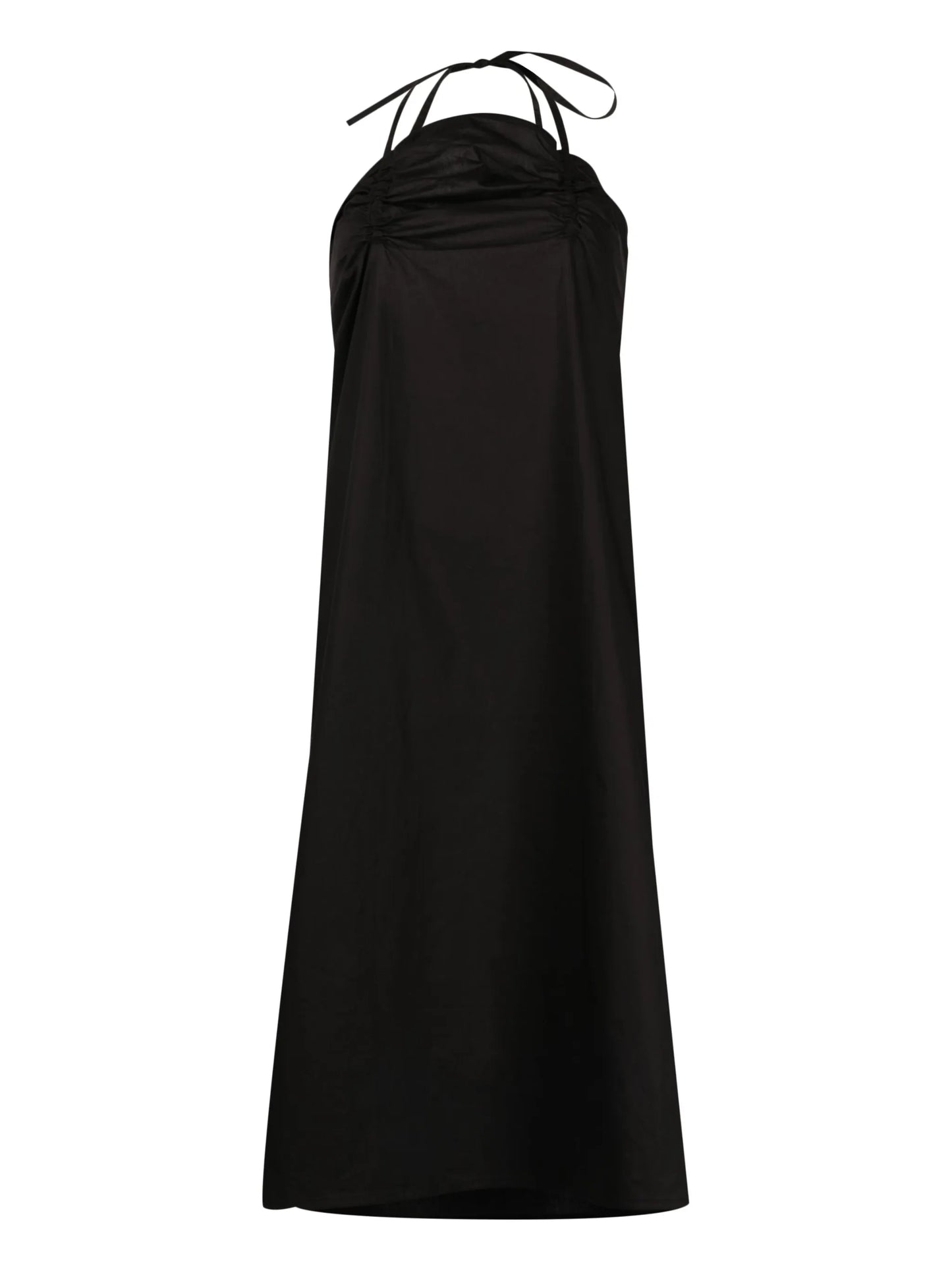 gathered-detailing night dress