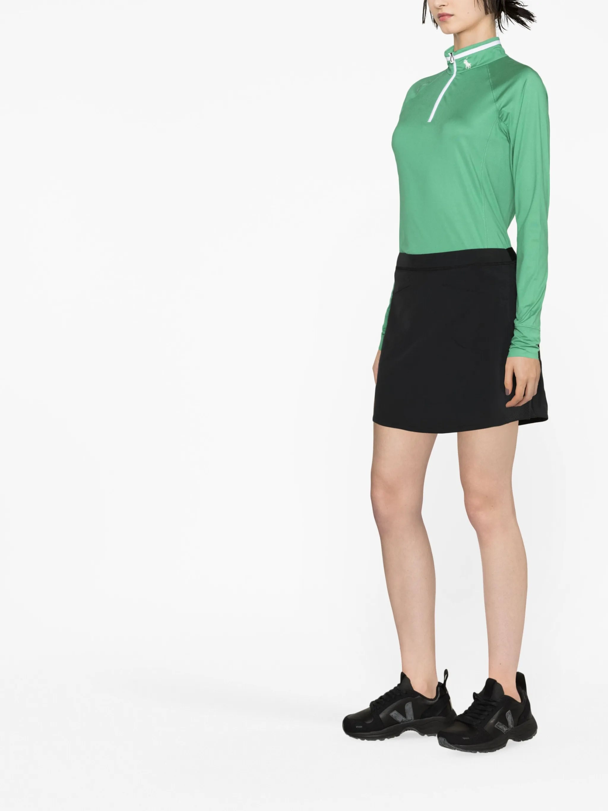 mid-rise golf skort
