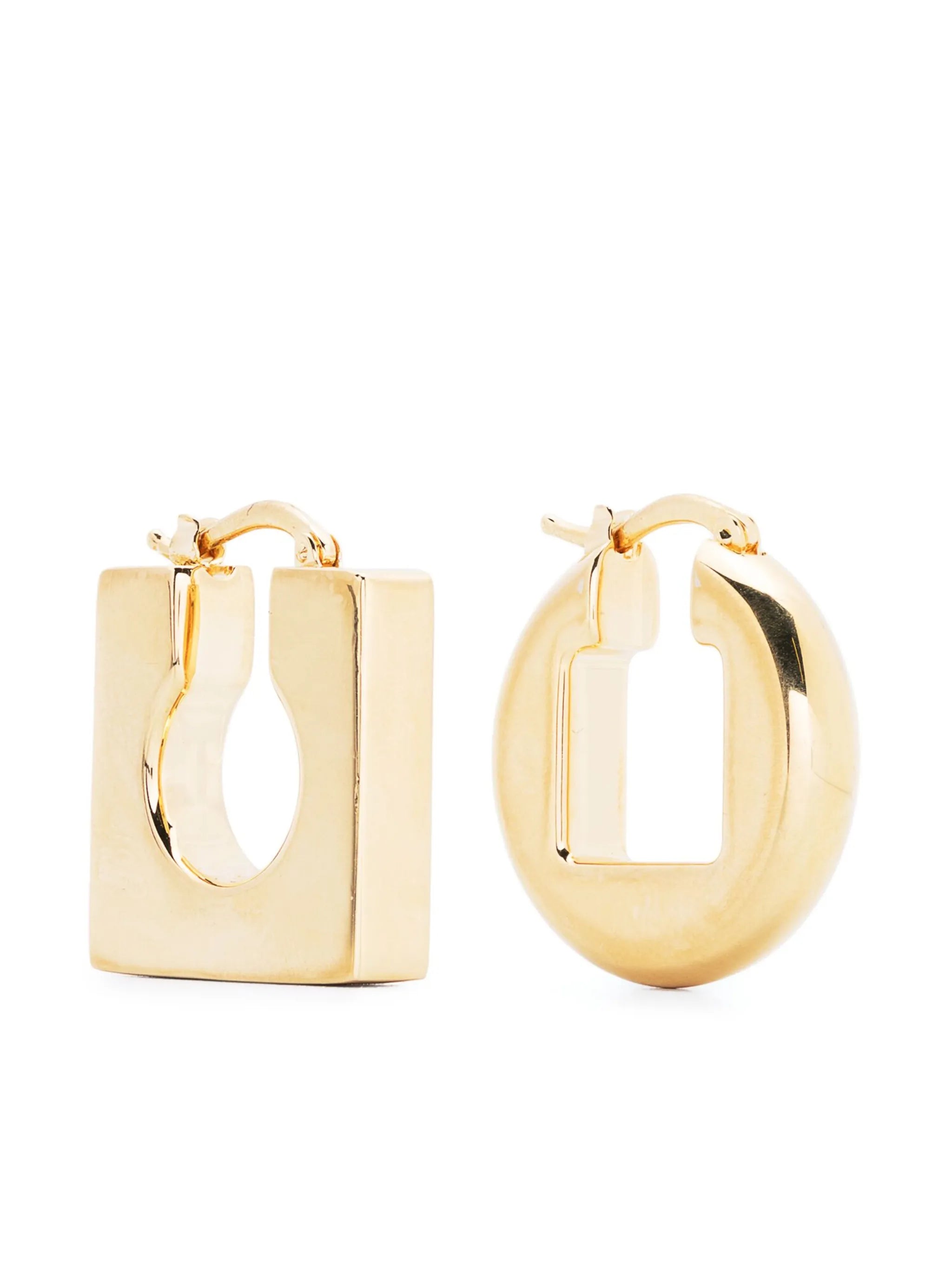 Les Boucles Rond Carre earrings