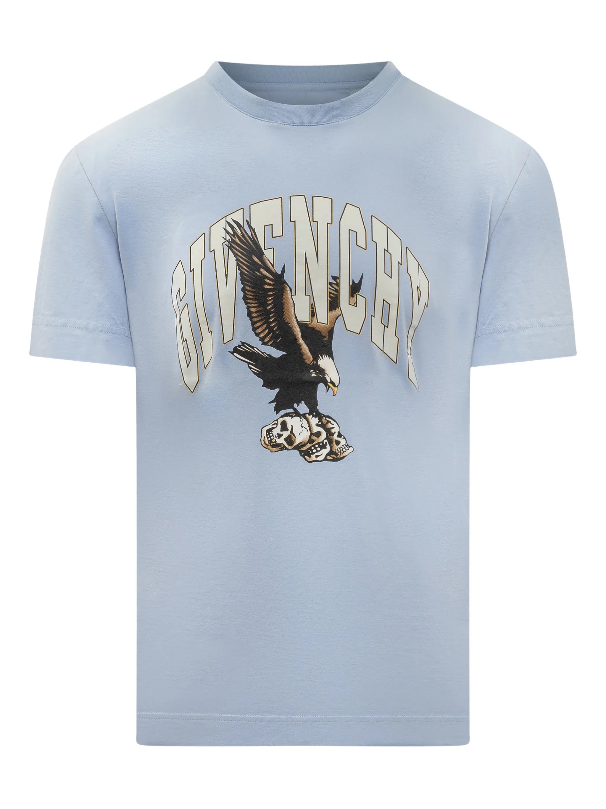 eagle logo-print cotton T-shirt