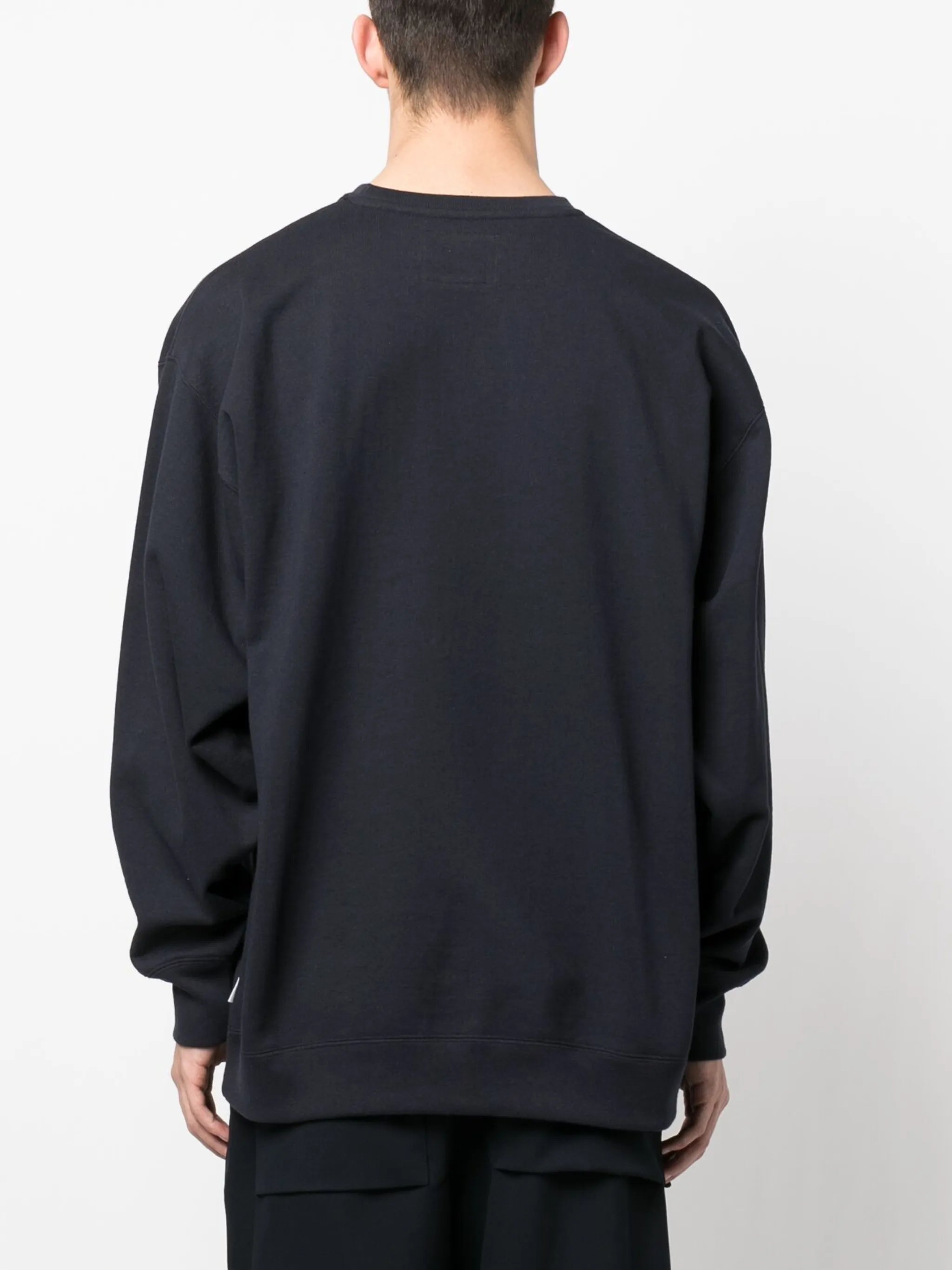 logo-print cotton sweatshirt