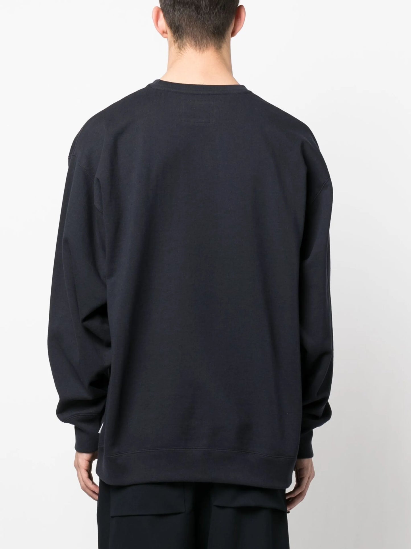 logo-print cotton sweatshirt