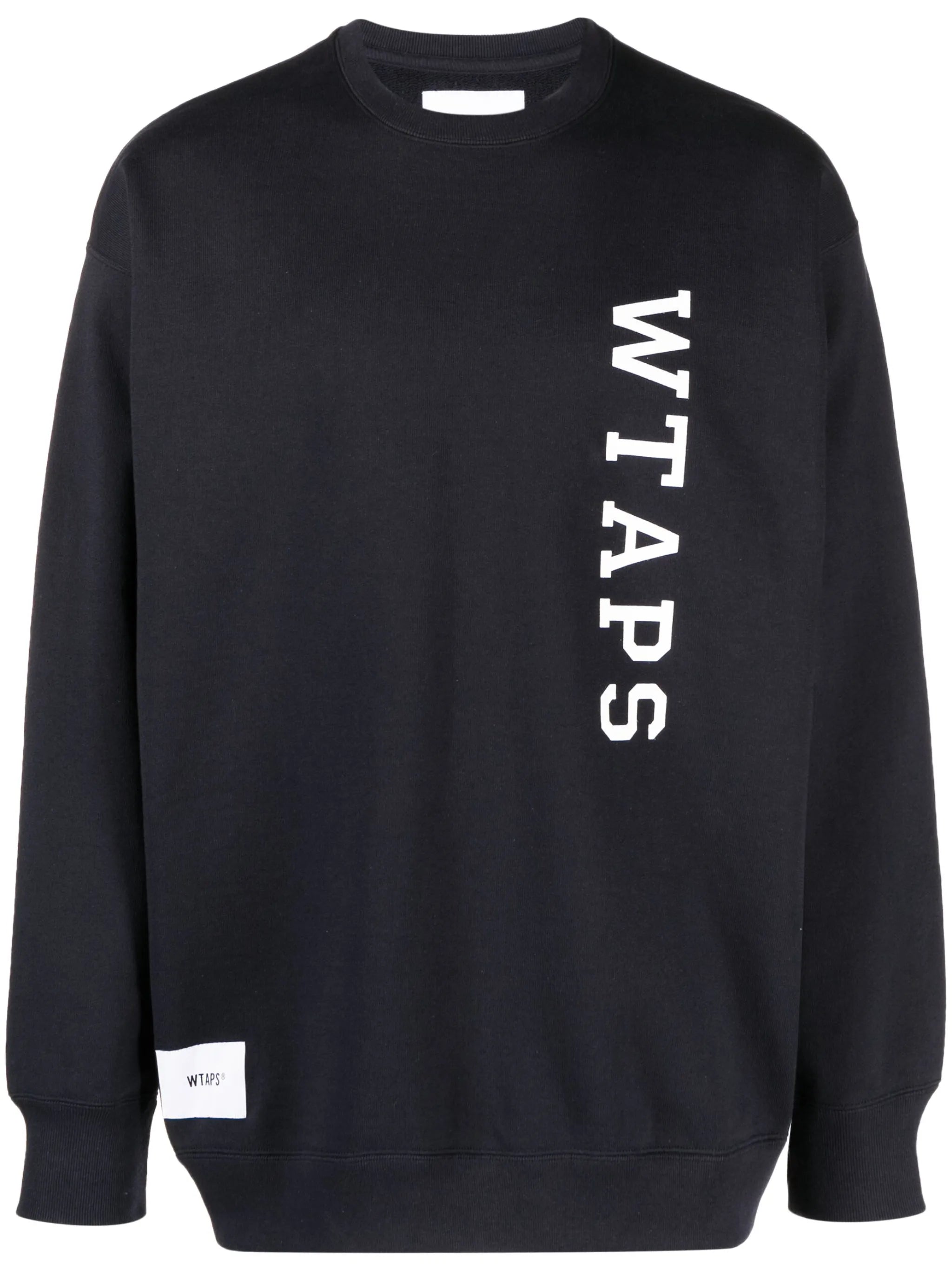 logo-print cotton sweatshirt
