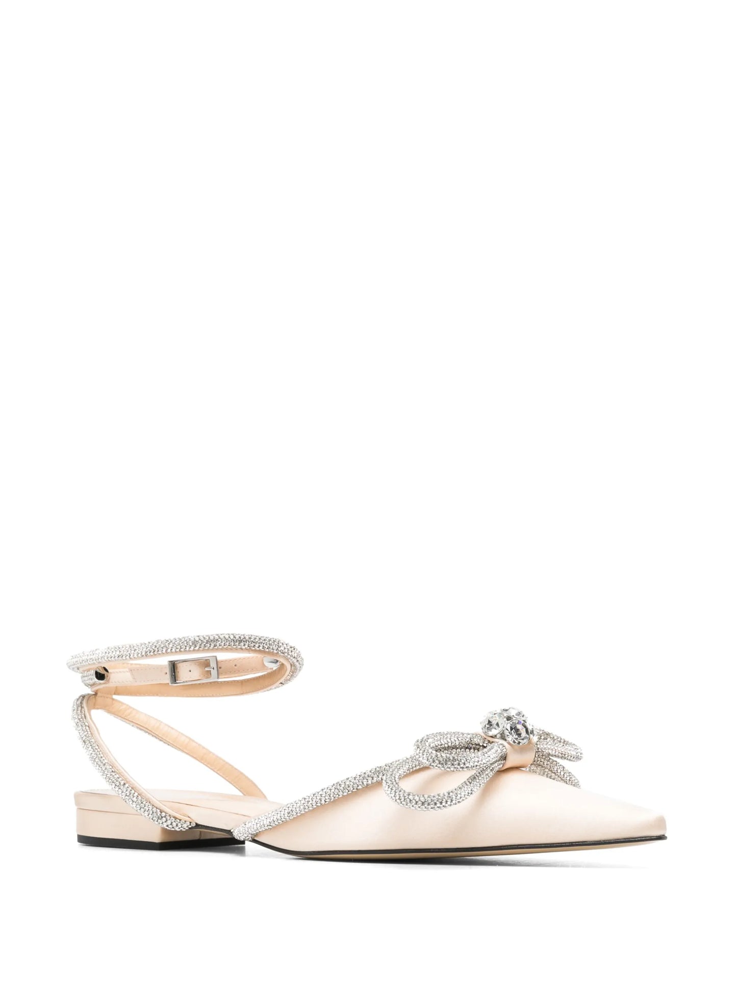 Double Bow flat pumps