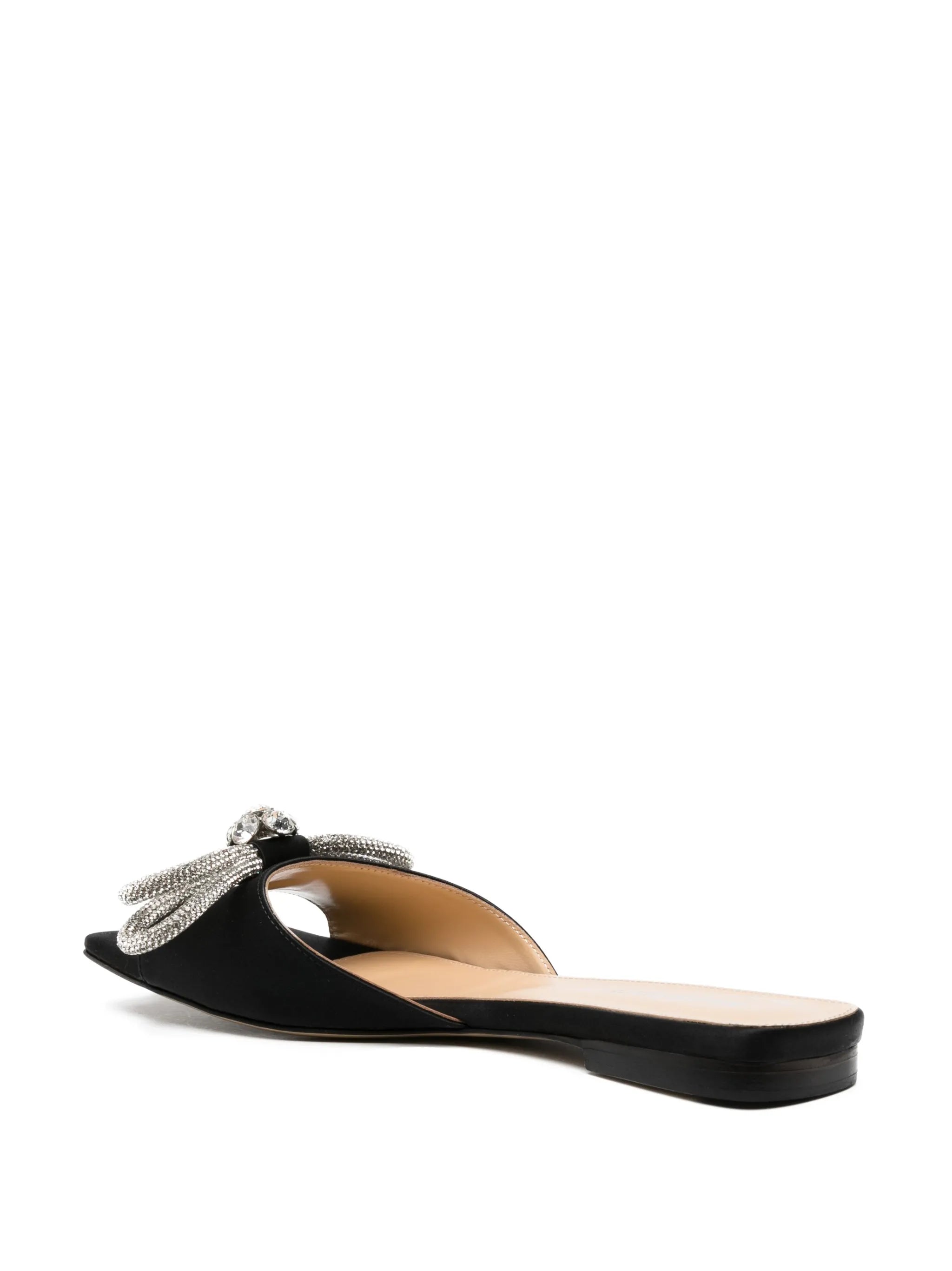 Double Bow flat mules
