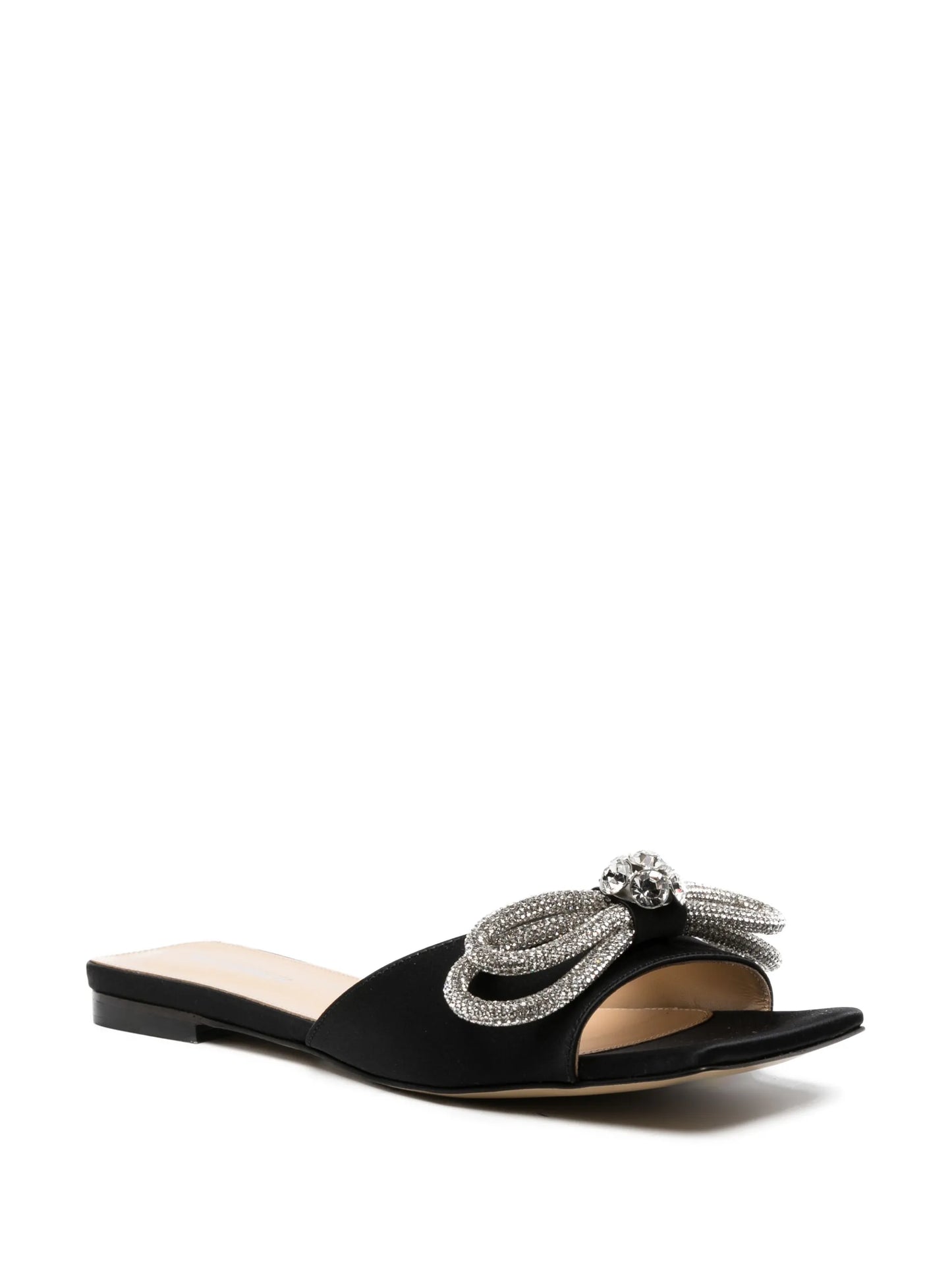 Double Bow flat mules