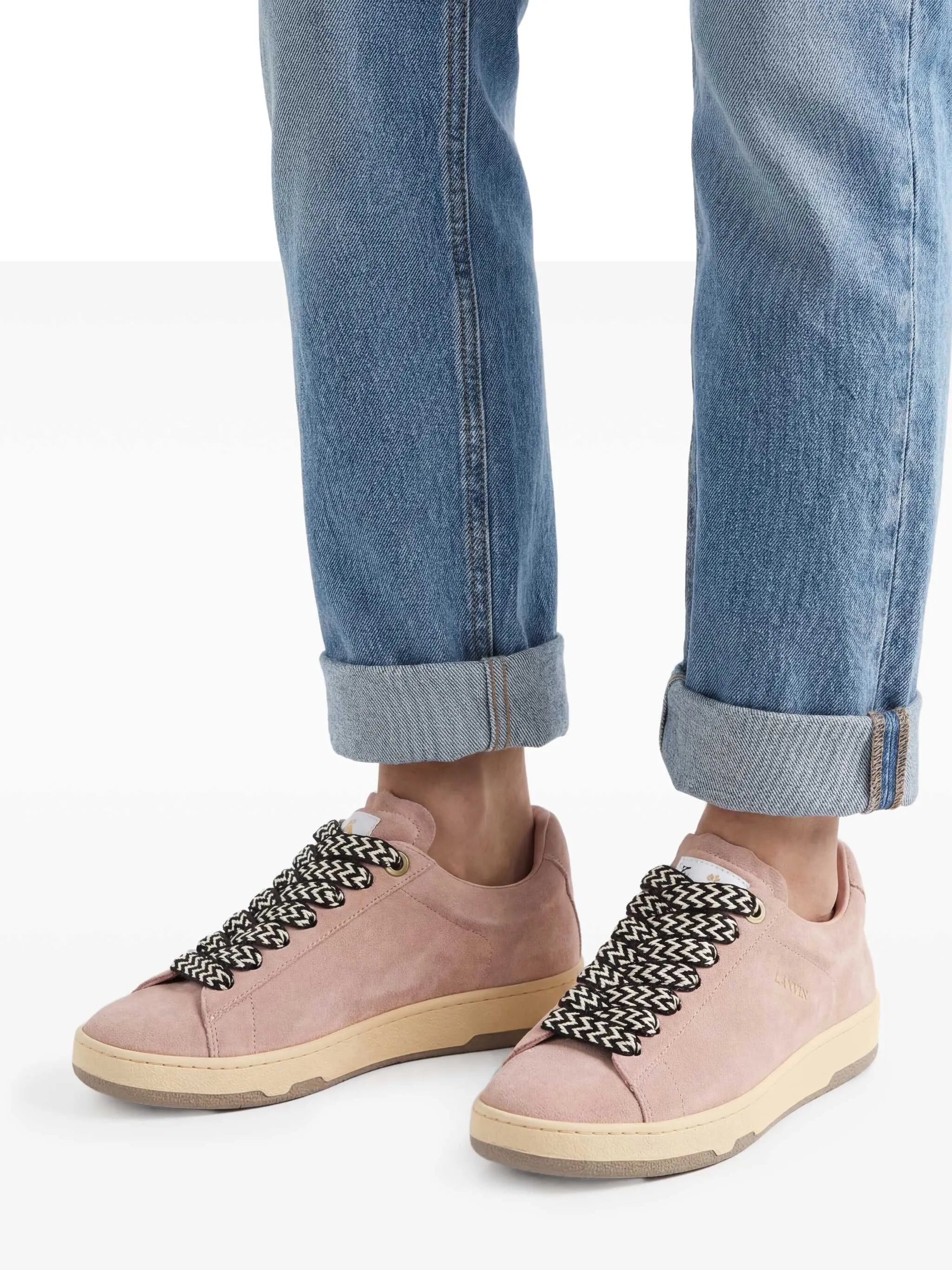 Lite Curb suede sneakers