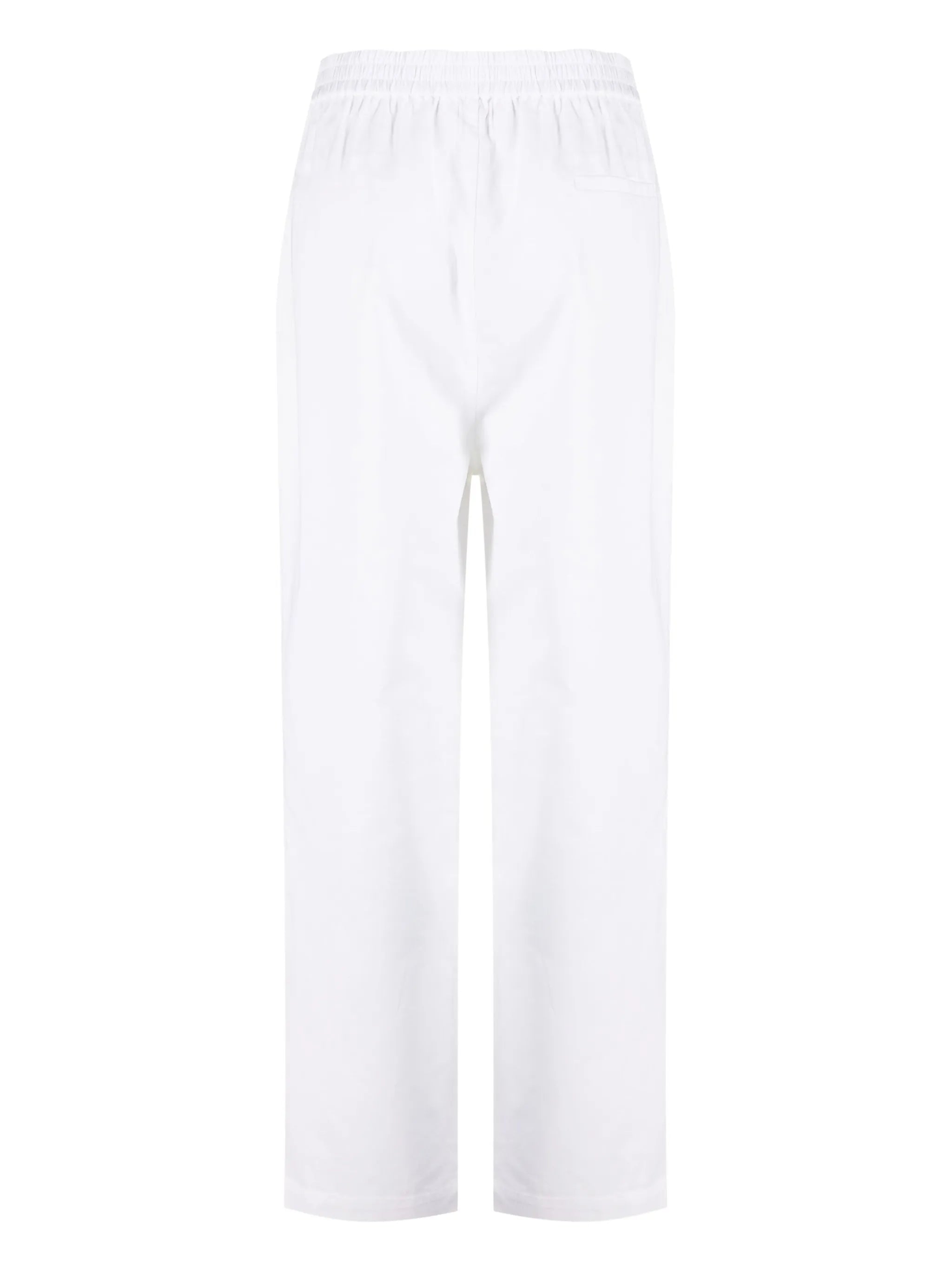 Boyfriend straight-leg pajama trousers