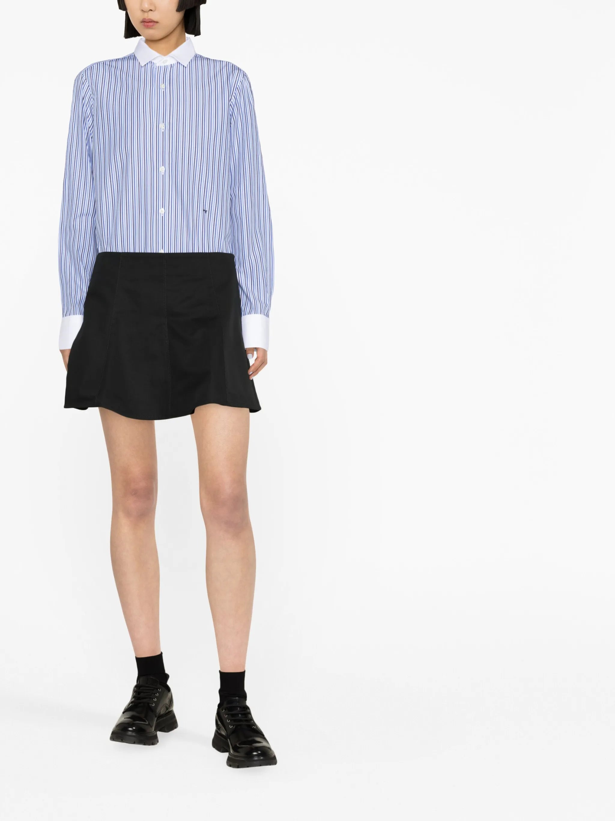 striped cotton shirt