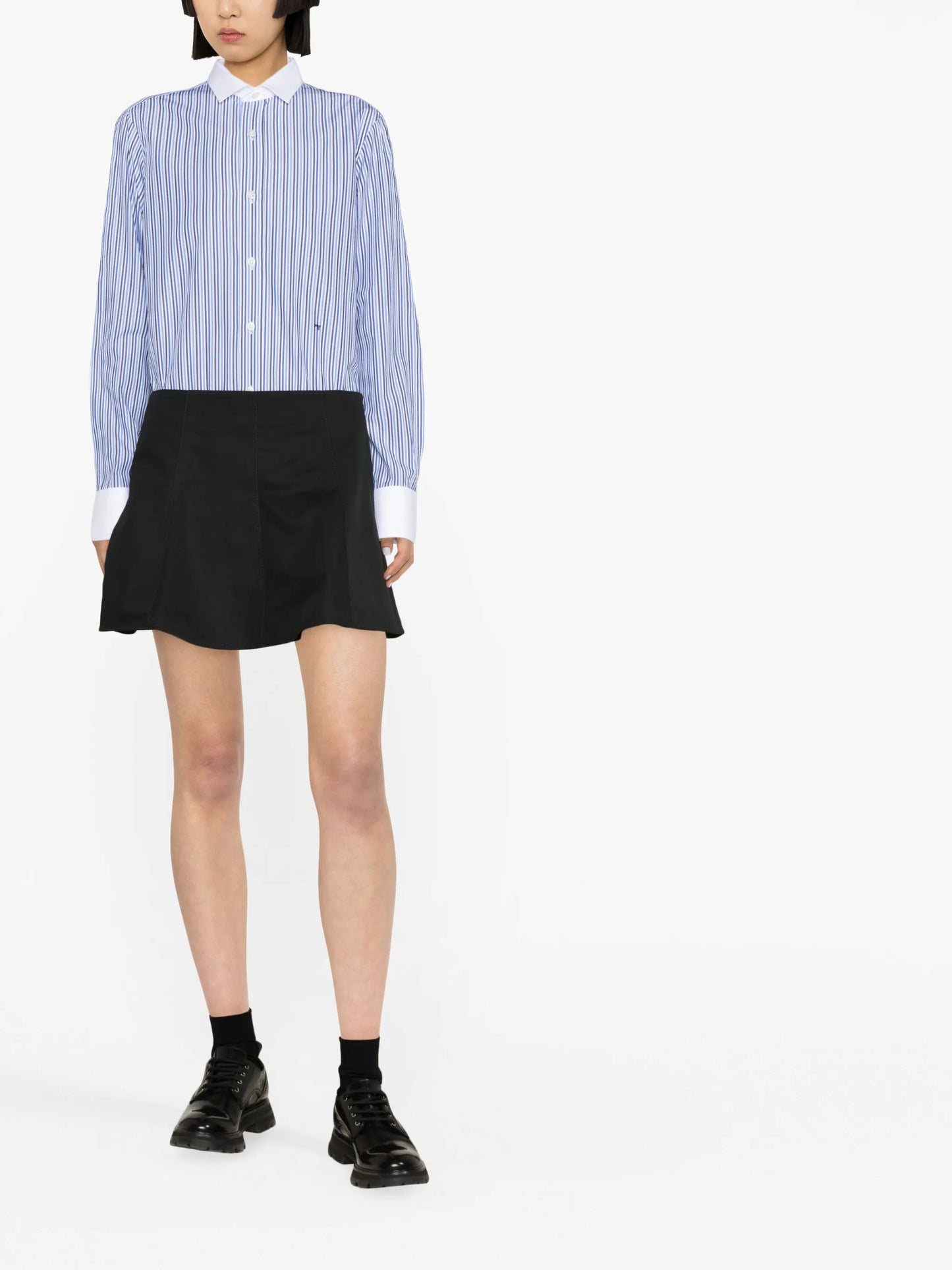 striped cotton shirt