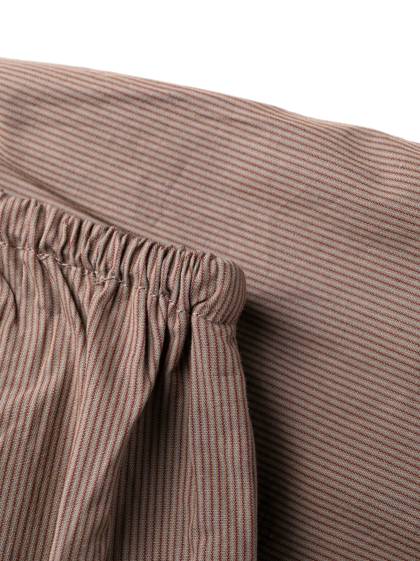 striped organic-cotton pajama set