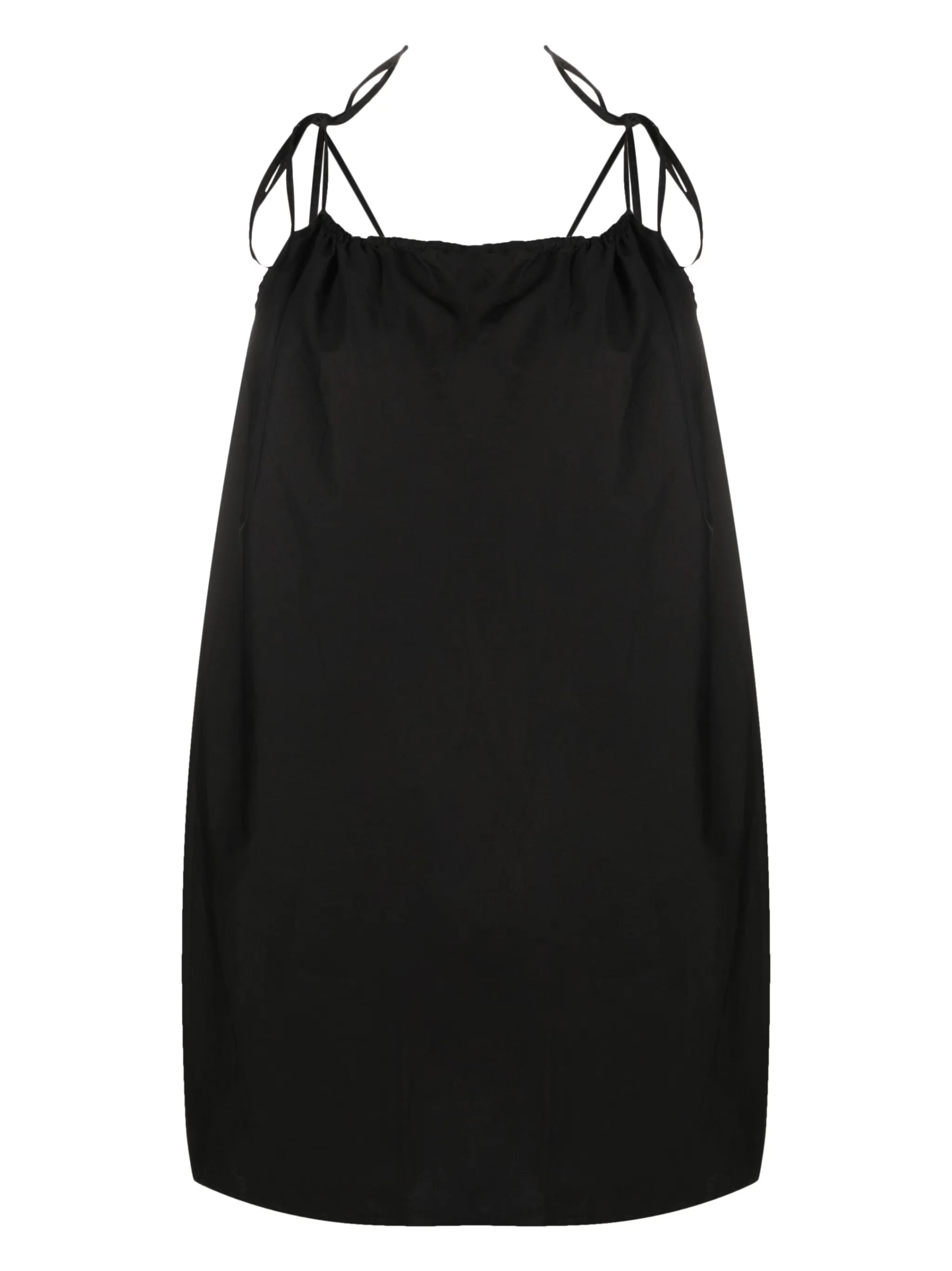 sleeveless organic-cotton nightdress