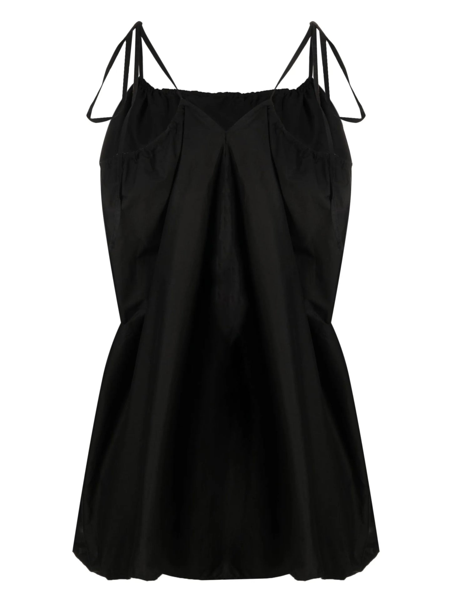 sleeveless organic-cotton nightdress