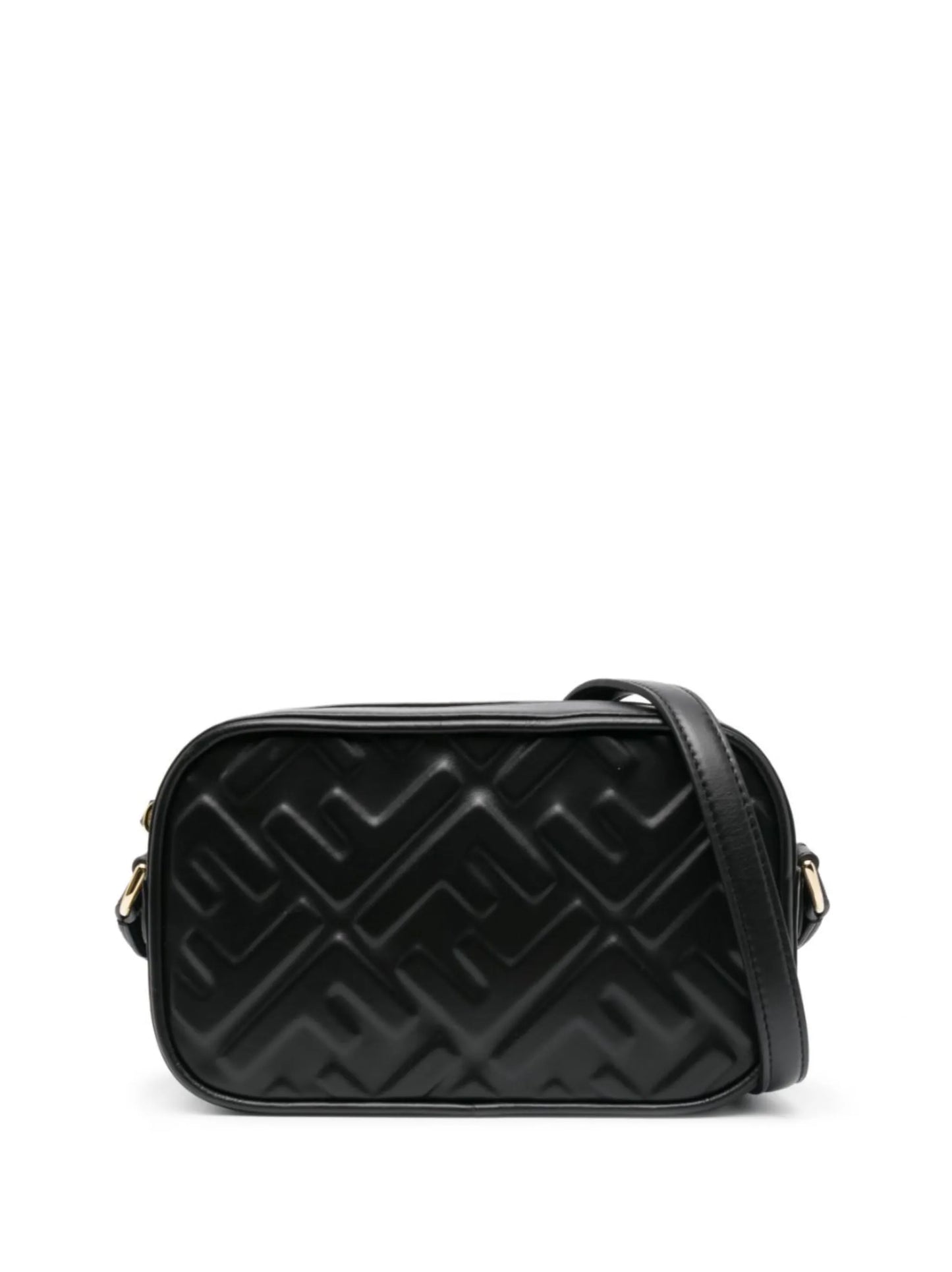 Camera Case embossed leather crossbody bag