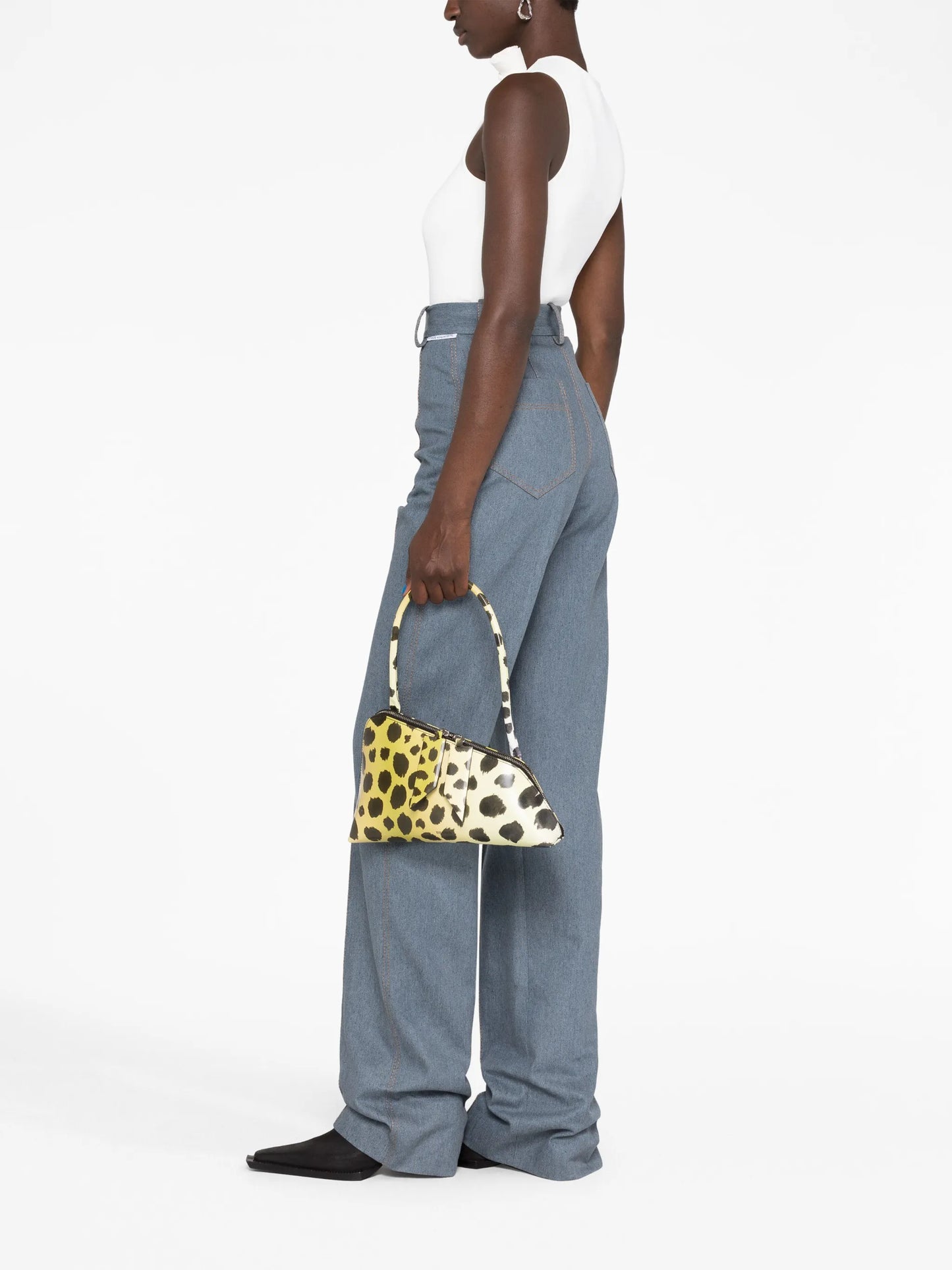 Sunrise giraffe-print shoulder bag