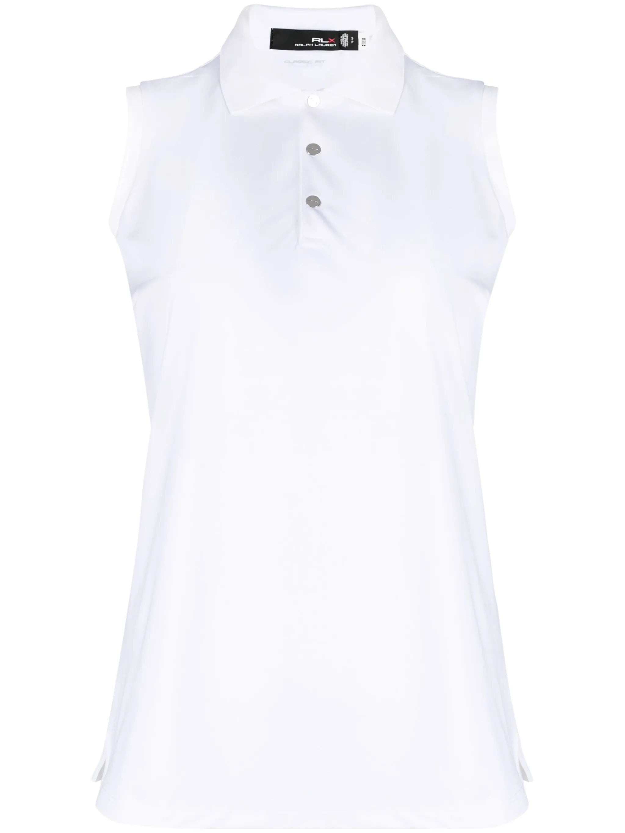 sleeveless golf polo shirt