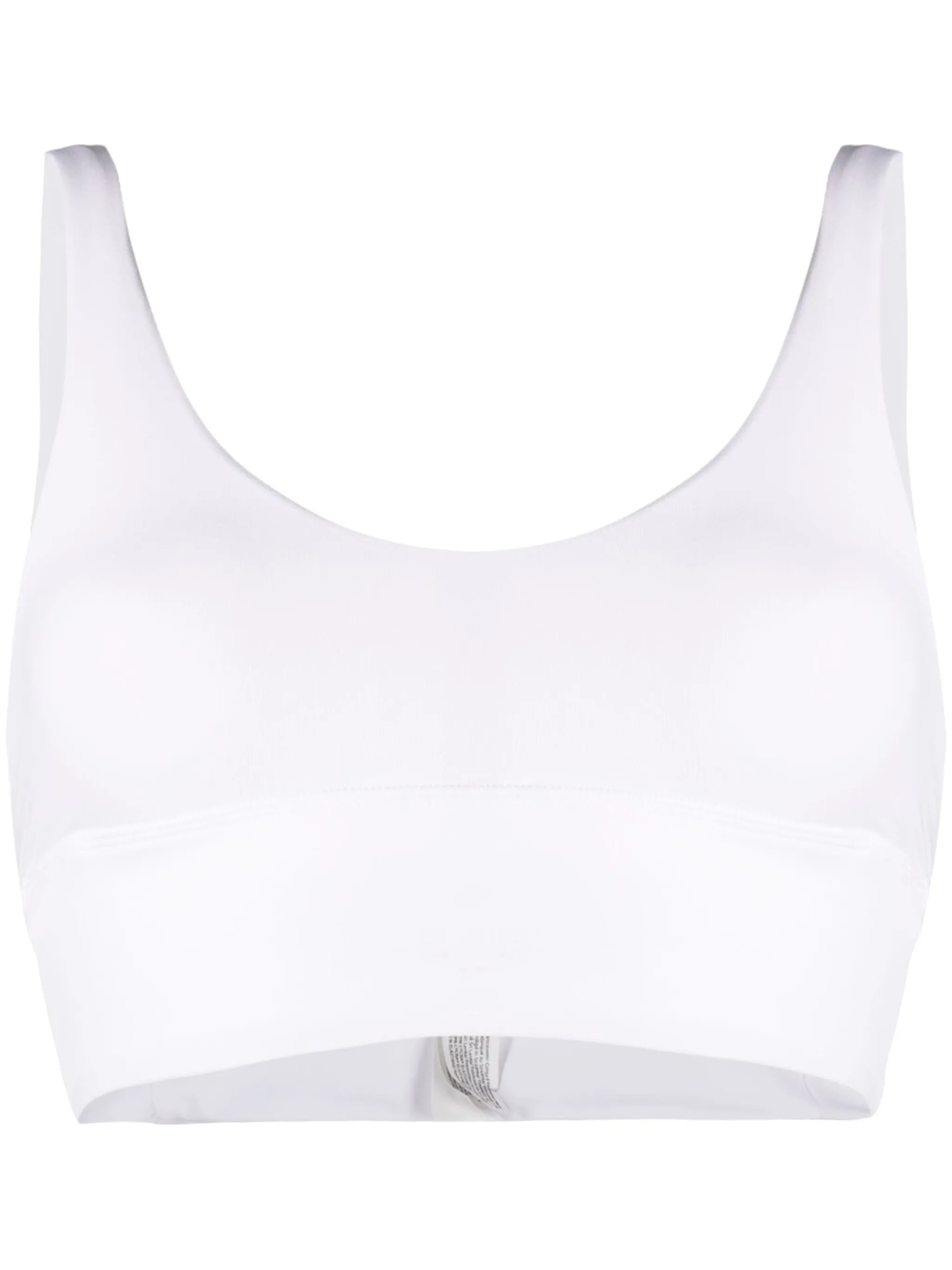 sleeveless stretch cropped top
