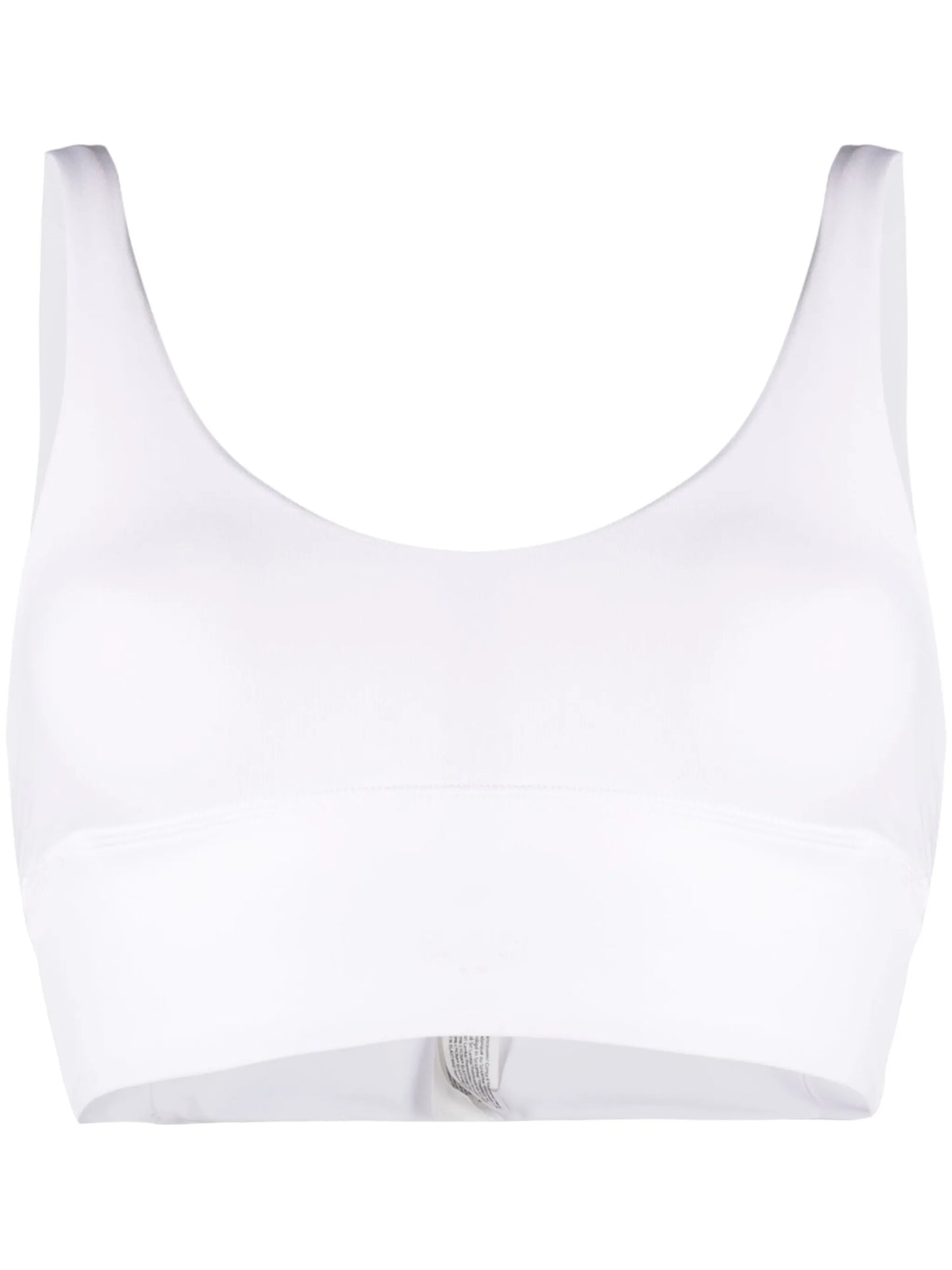 sleeveless stretch cropped top