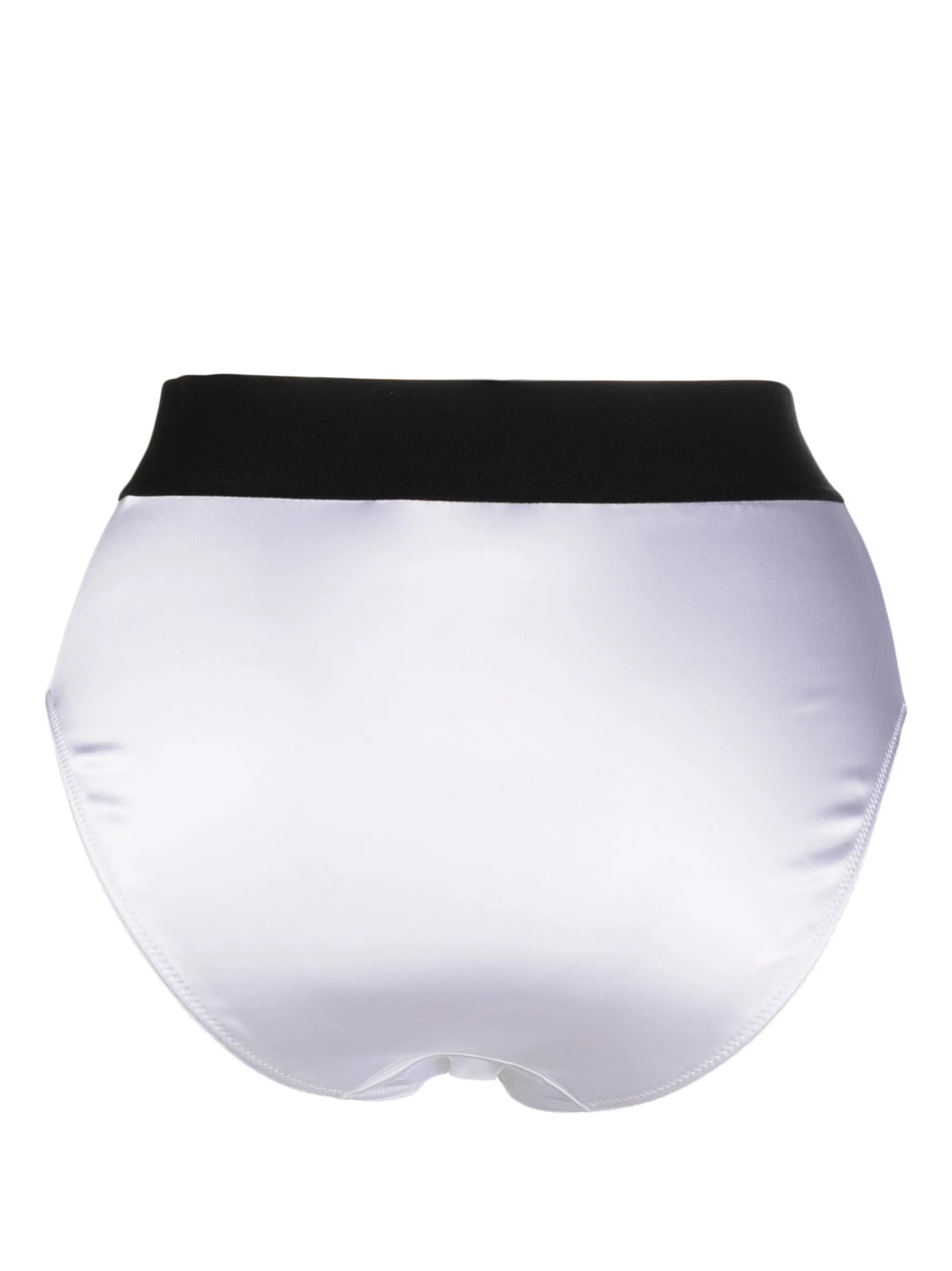 logo-waistband satin briefs