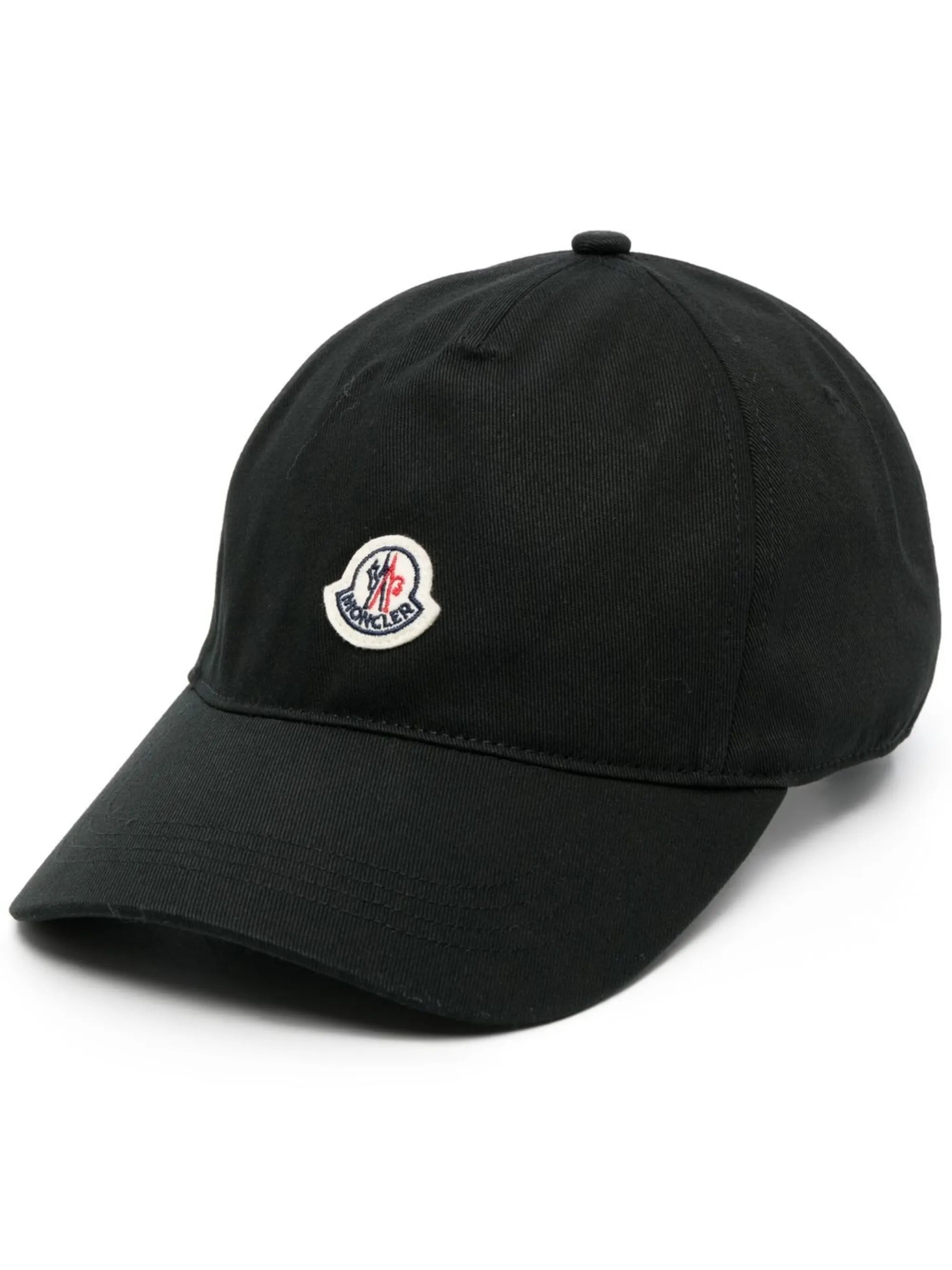 logo-patch cotton cap