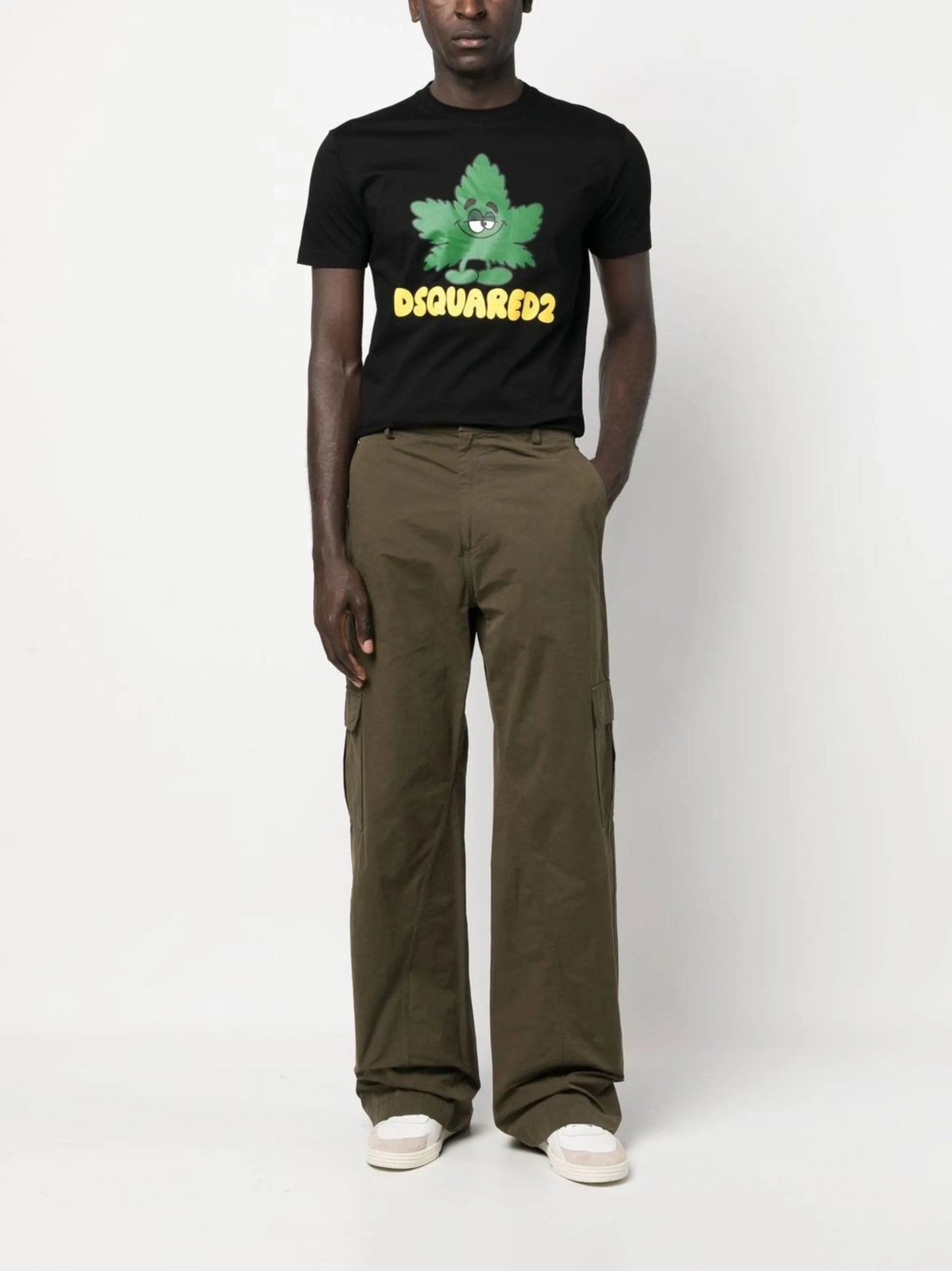 logo-print T-shirt