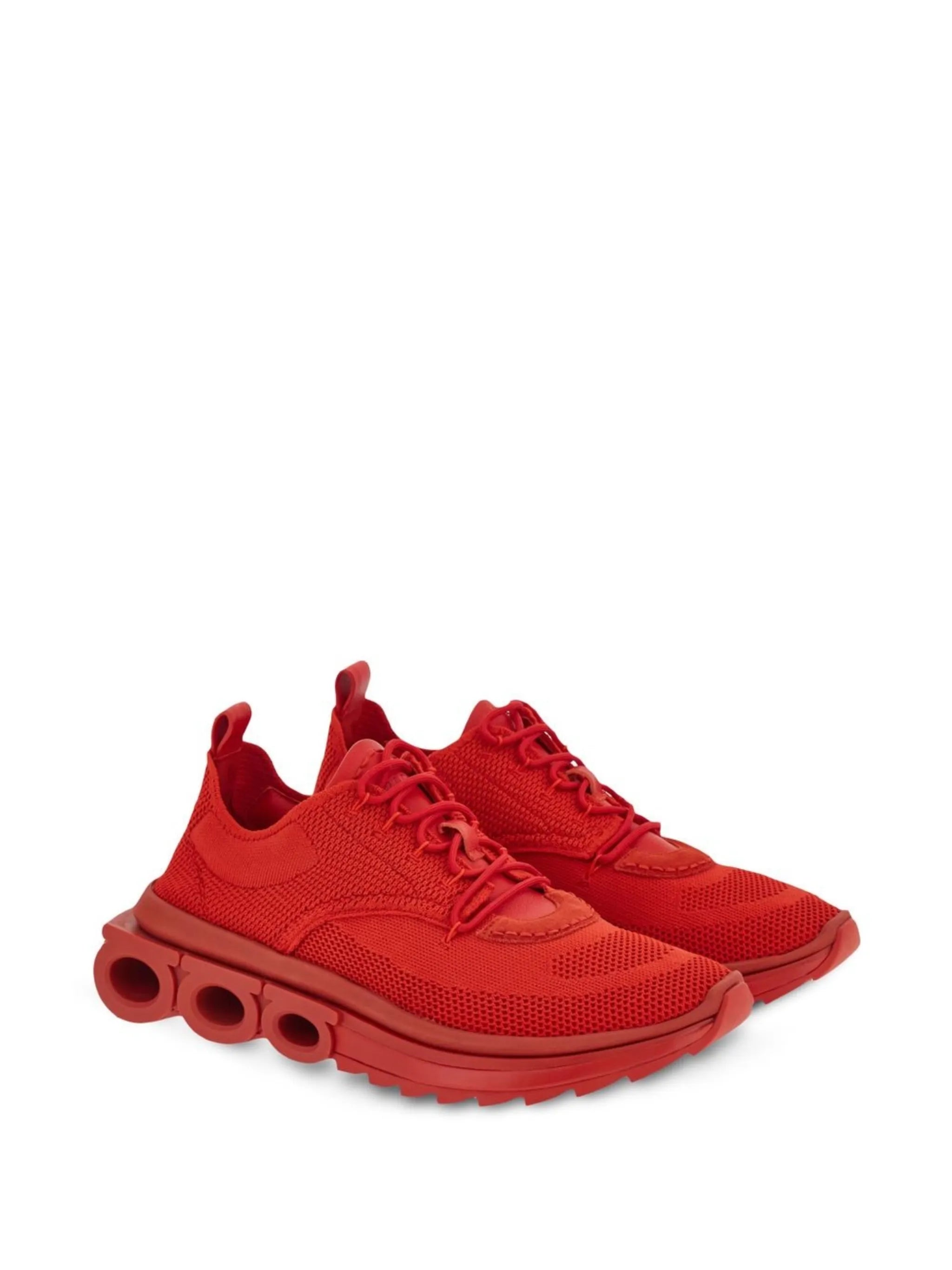 knitted running sneakers