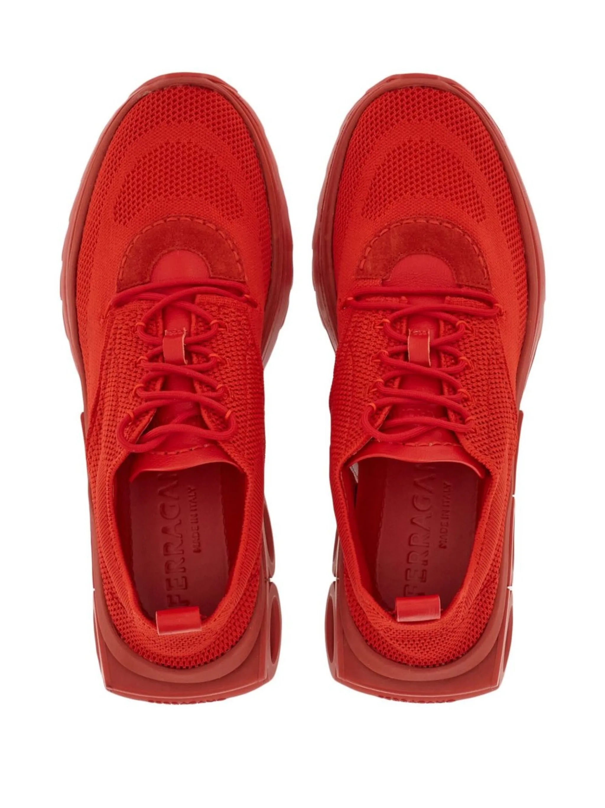 knitted running sneakers