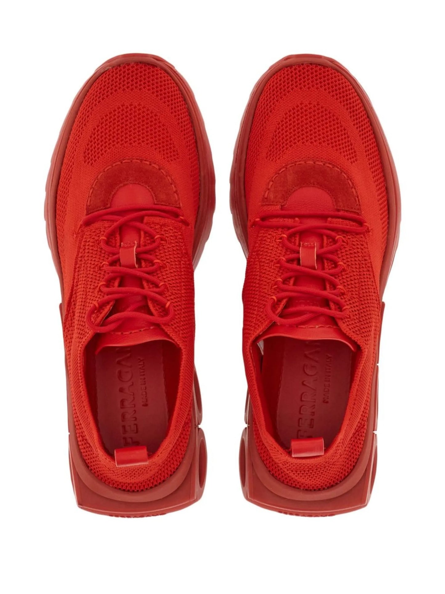 knitted running sneakers