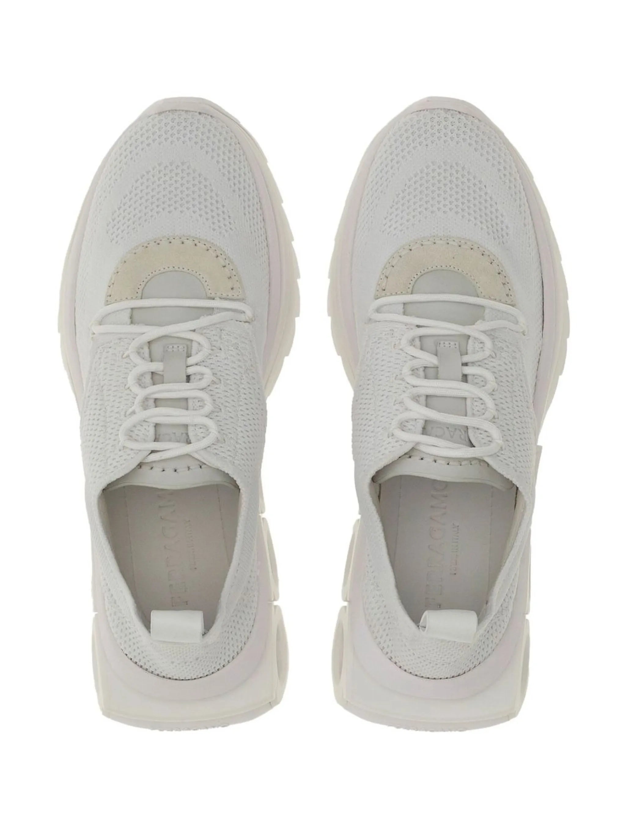 Gancini-plaque low-top sneakers