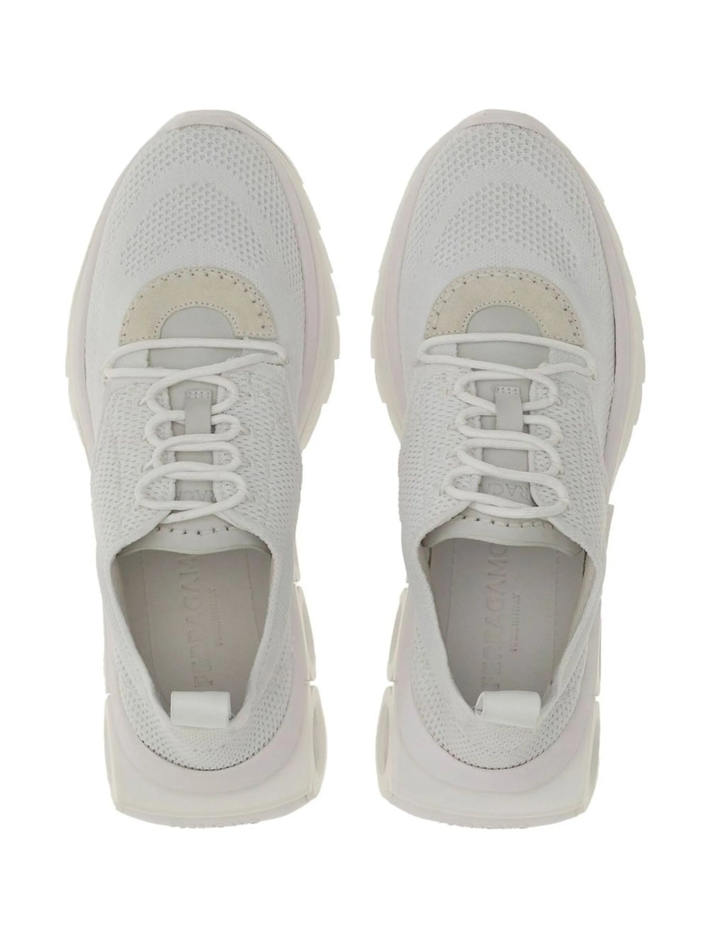 Gancini-plaque low-top sneakers