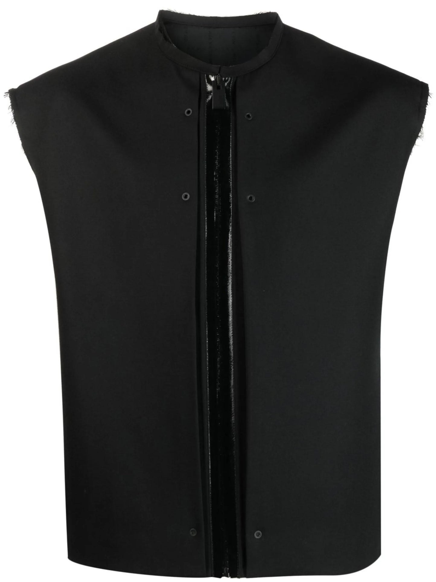 zip-up gilet