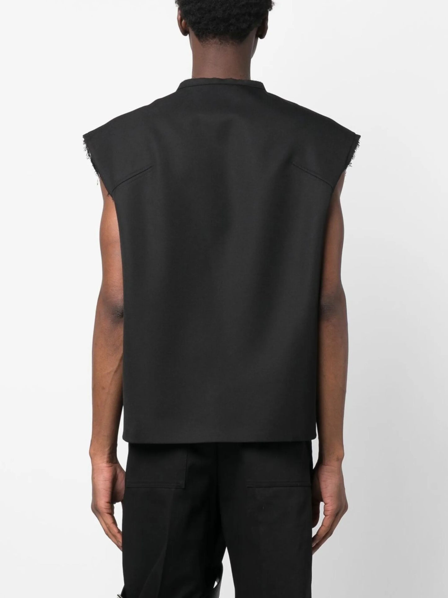 zip-up gilet