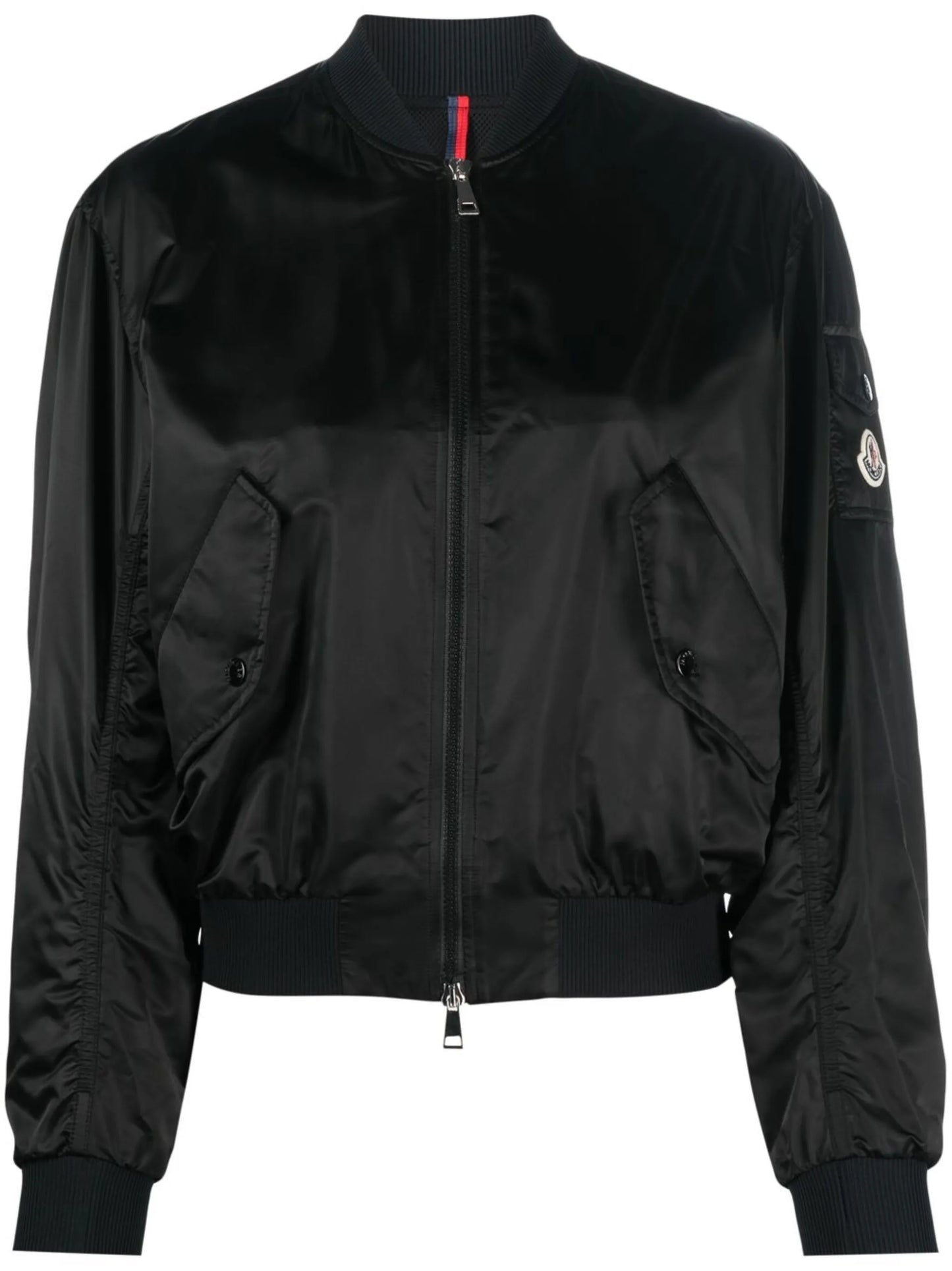 Ter logo-patch bomber jacket