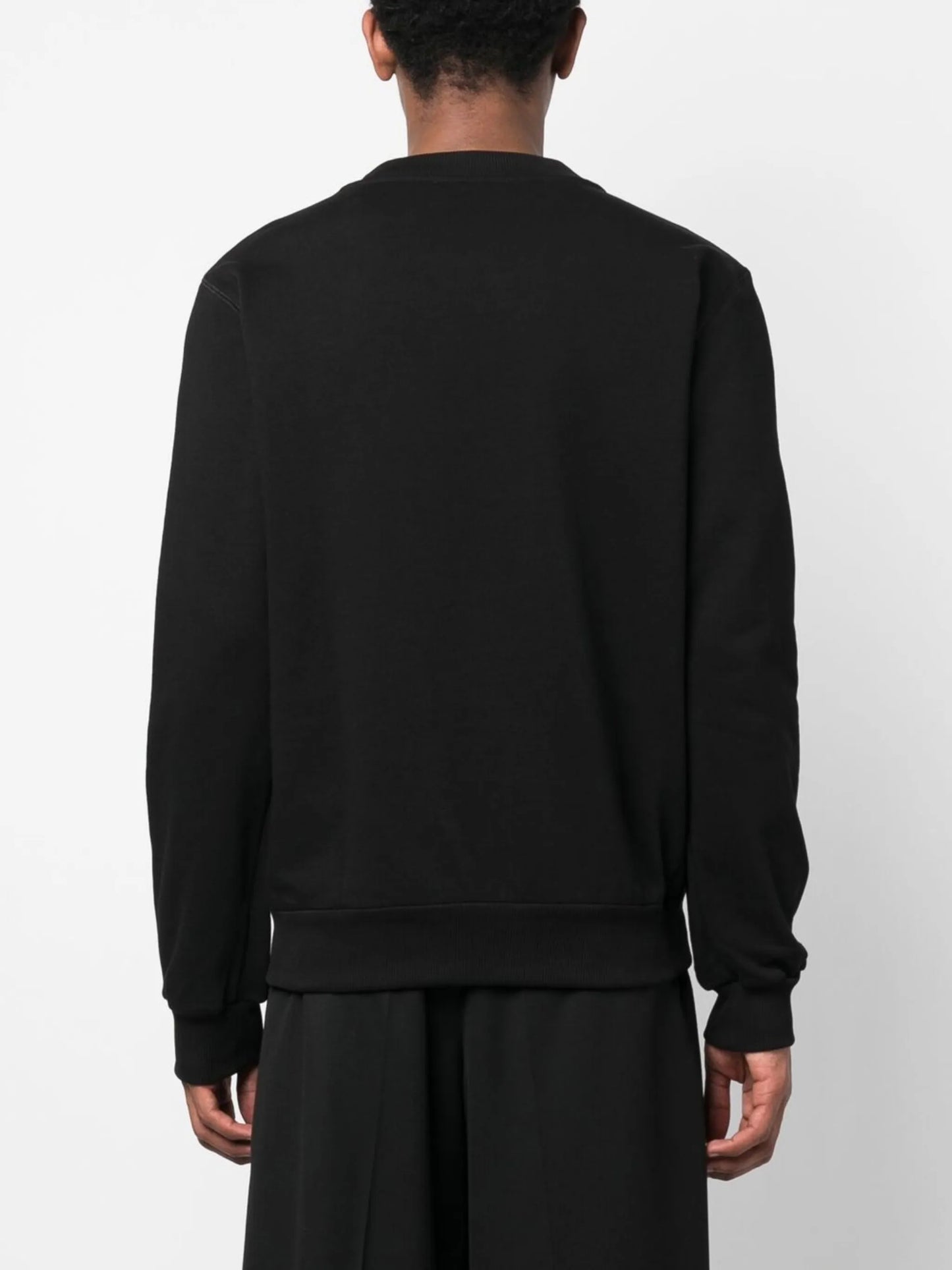 logo-embroidered cotton sweatshirt
