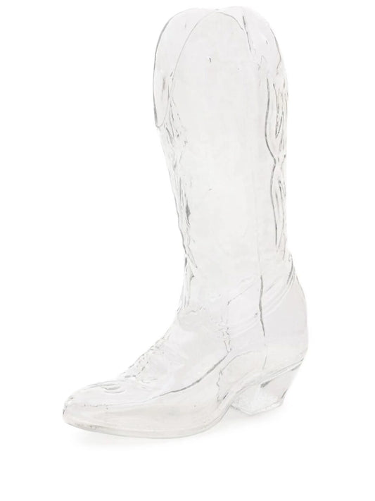 x Diesel Crystal Bootie glass vase