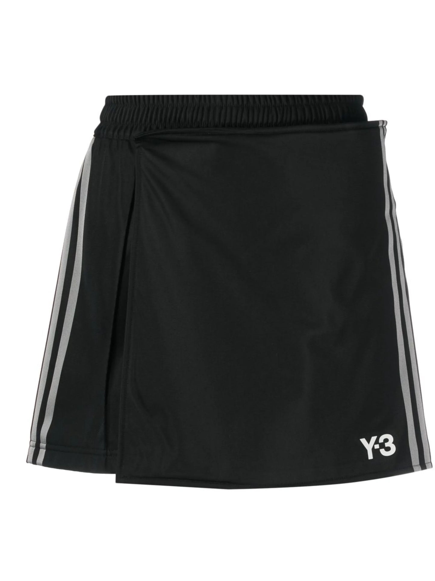 logo-print cotton skorts
