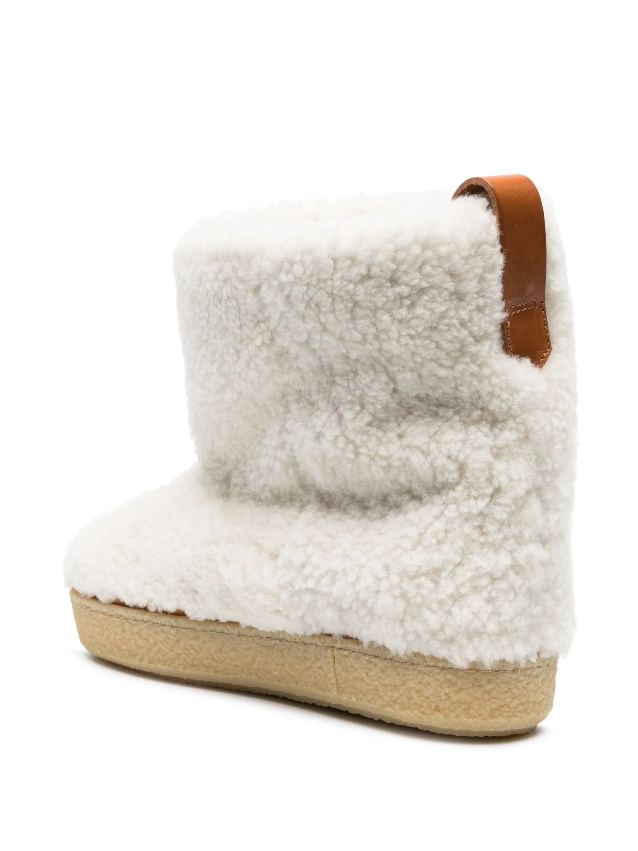 Frieze shearling boots