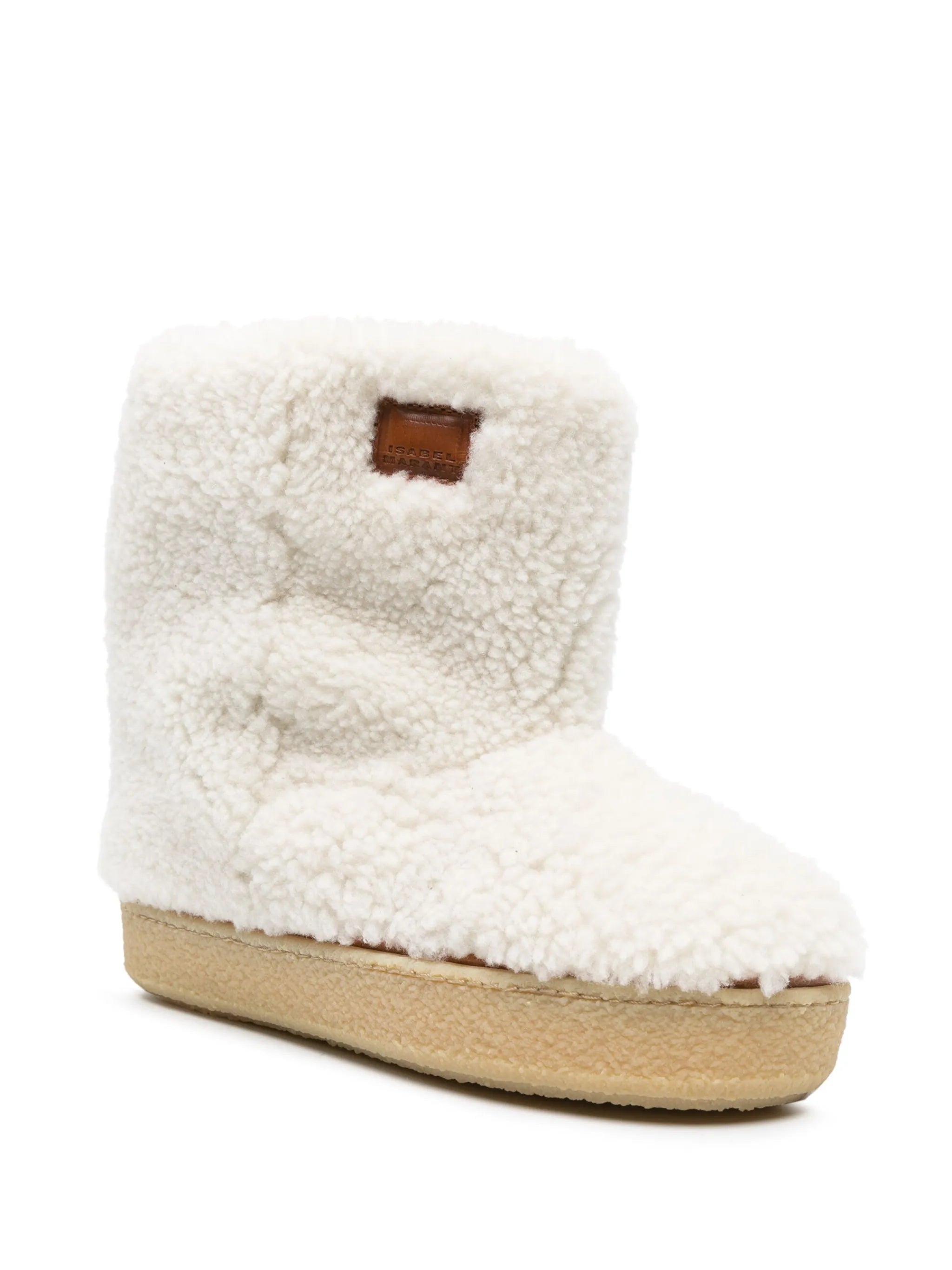 Frieze shearling boots