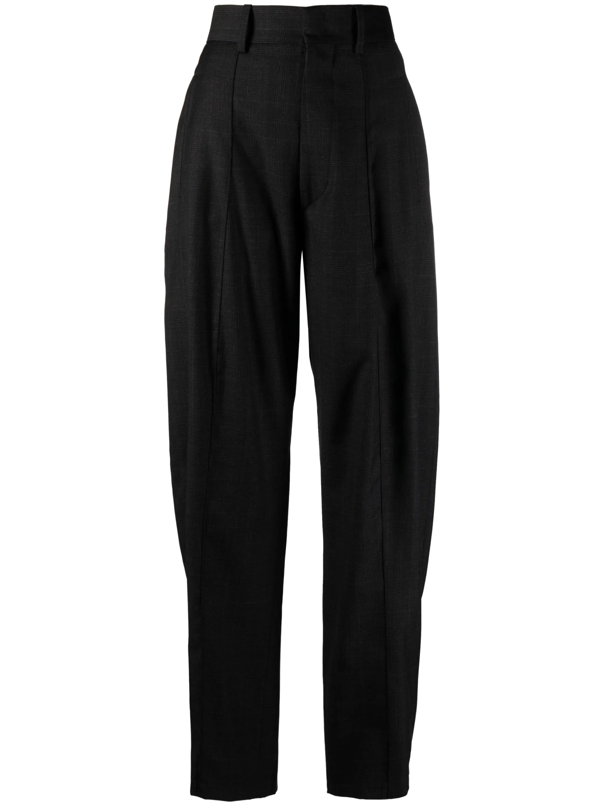 Sopiavea plaid-check tapered trousers