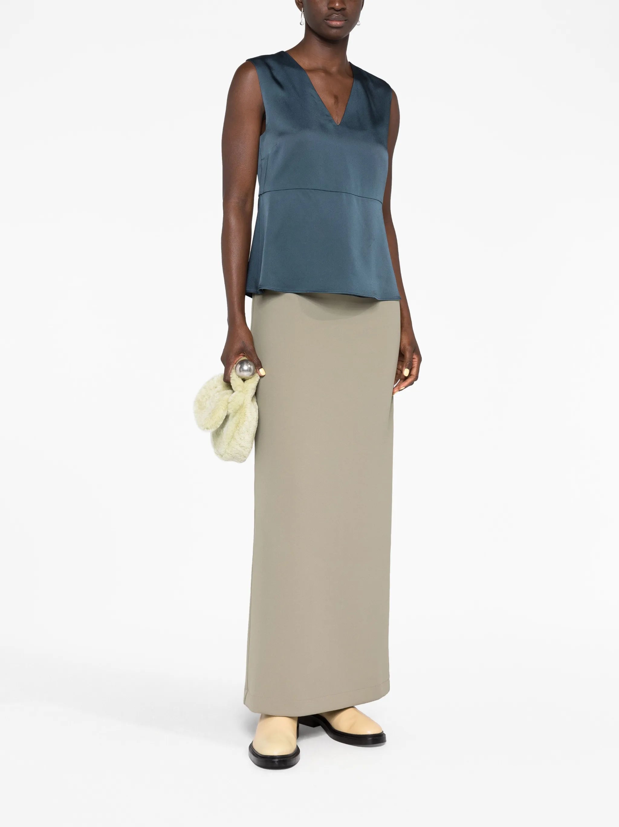 V-neck tank top