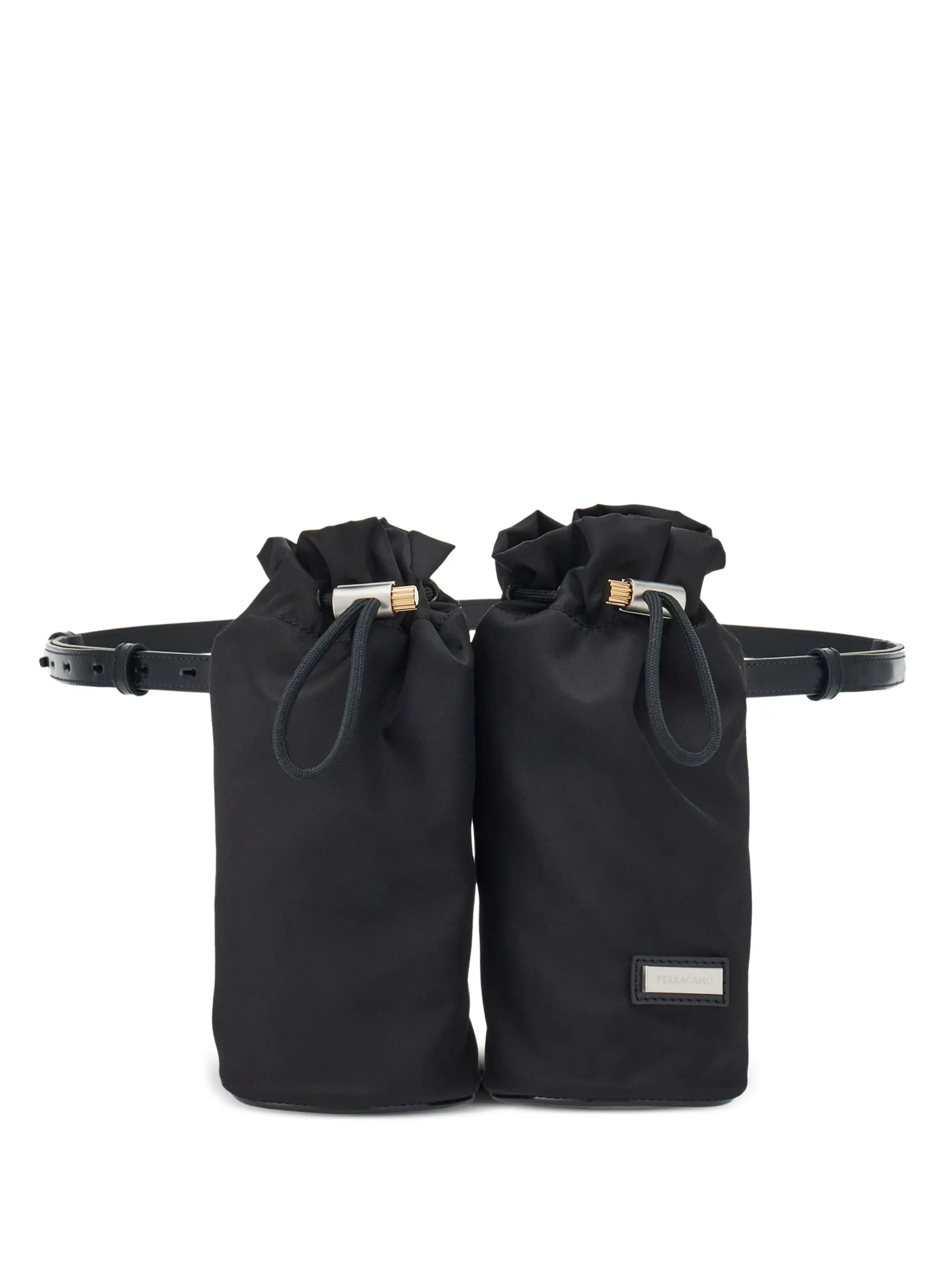 double-pouch belt bag